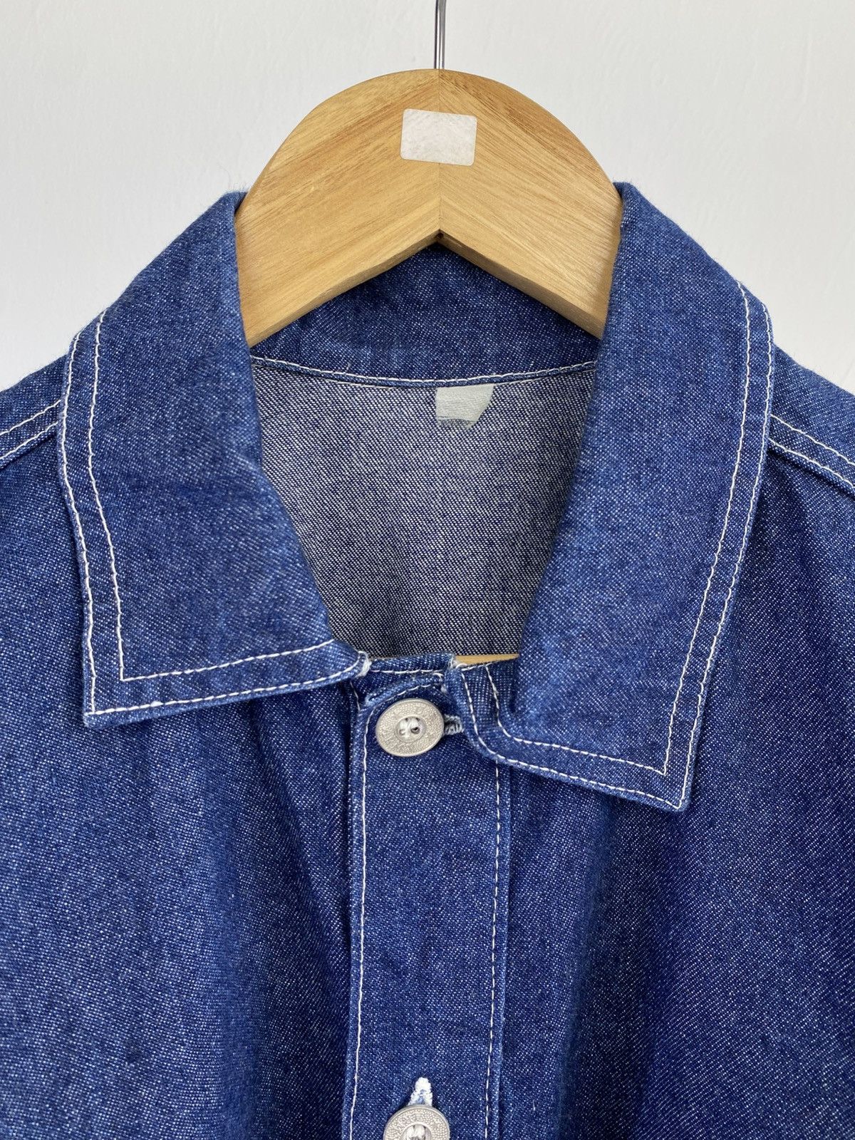 Vintage Vintage 40’s Repro by YMCL US Army M-35 Denim Pullover Size US L / EU 52-54 / 3 - 3 Thumbnail