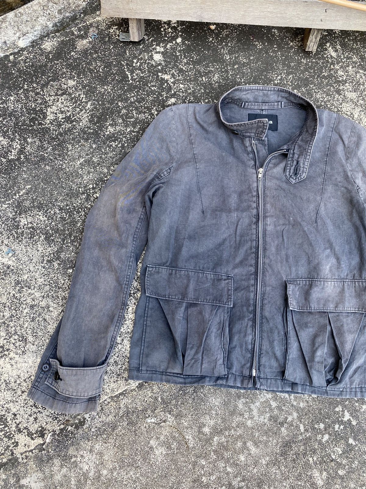 Zucca ❗️Sunfaded ❗️Vintage Zucca by Issey Miyake Bikers Jacket Size M / US 6-8 / IT 42-44 - 3 Thumbnail