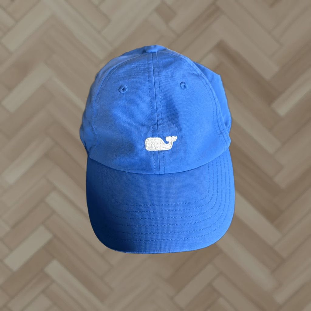 Vineyard Vines Vineyard Vines Baseball Cap Blue Performance Strap Preppy Pink Whale Hat Size ONE SIZE - 1 Thumbnail