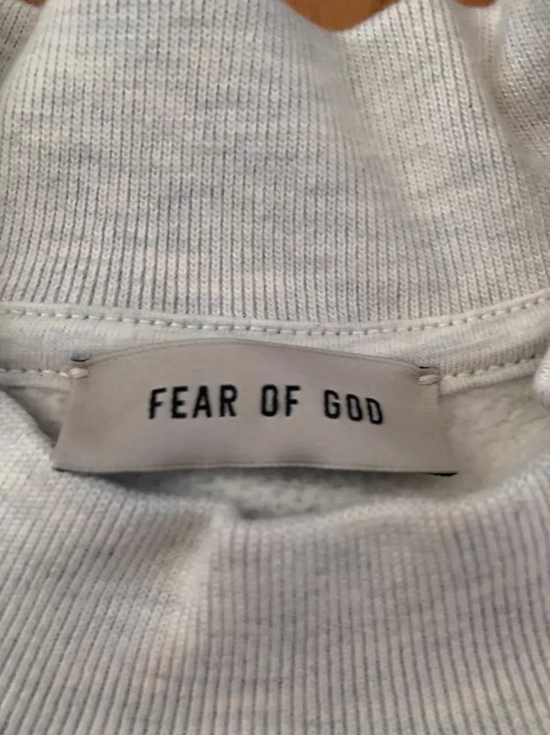 Fear of God Fear of God logo sweatshirt Size US M / EU 48-50 / 2 - 3 Thumbnail