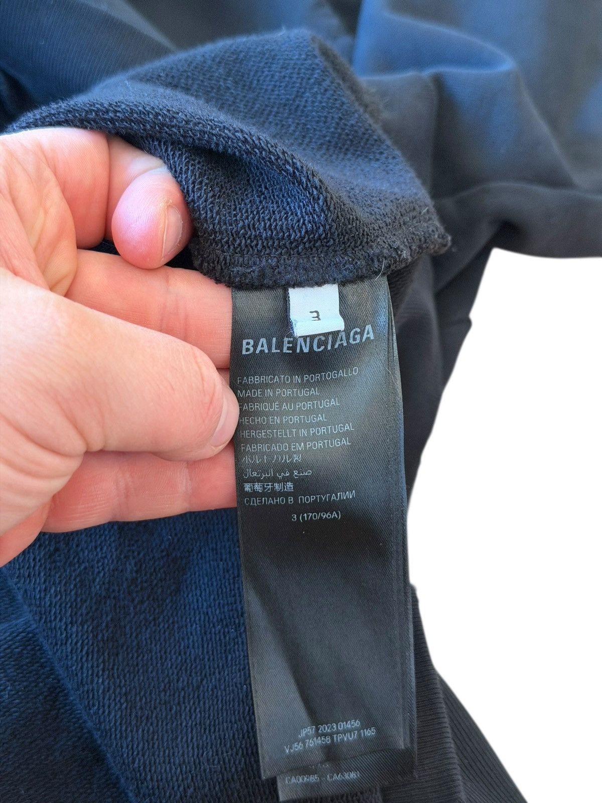 Balenciaga BALENCIAGA DEMNA SURFER SPORT HOODIE SIZE 3 Size US L / EU 52-54 / 3 - 12 Thumbnail