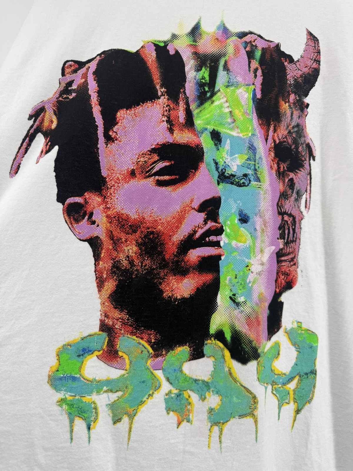 999 Club × Vlone Vlone x Juice WRLD Acid T-Shirt Size Xl Size US XL / EU 56 / 4 - 2 Thumbnail