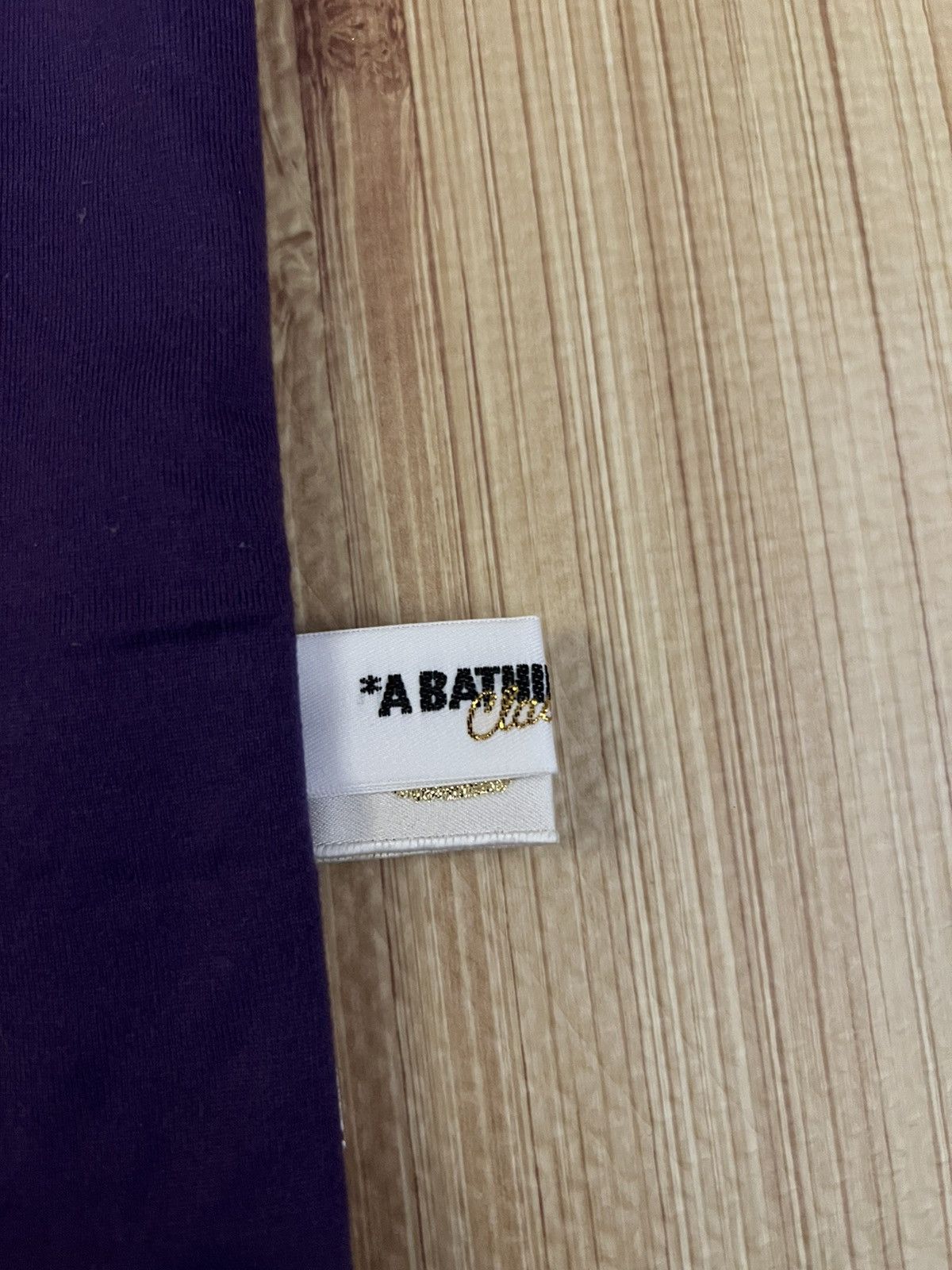 Bape 2008 Bape Bapesta long sleeve reversible purple grey L Size US L / EU 52-54 / 3 - 6 Thumbnail