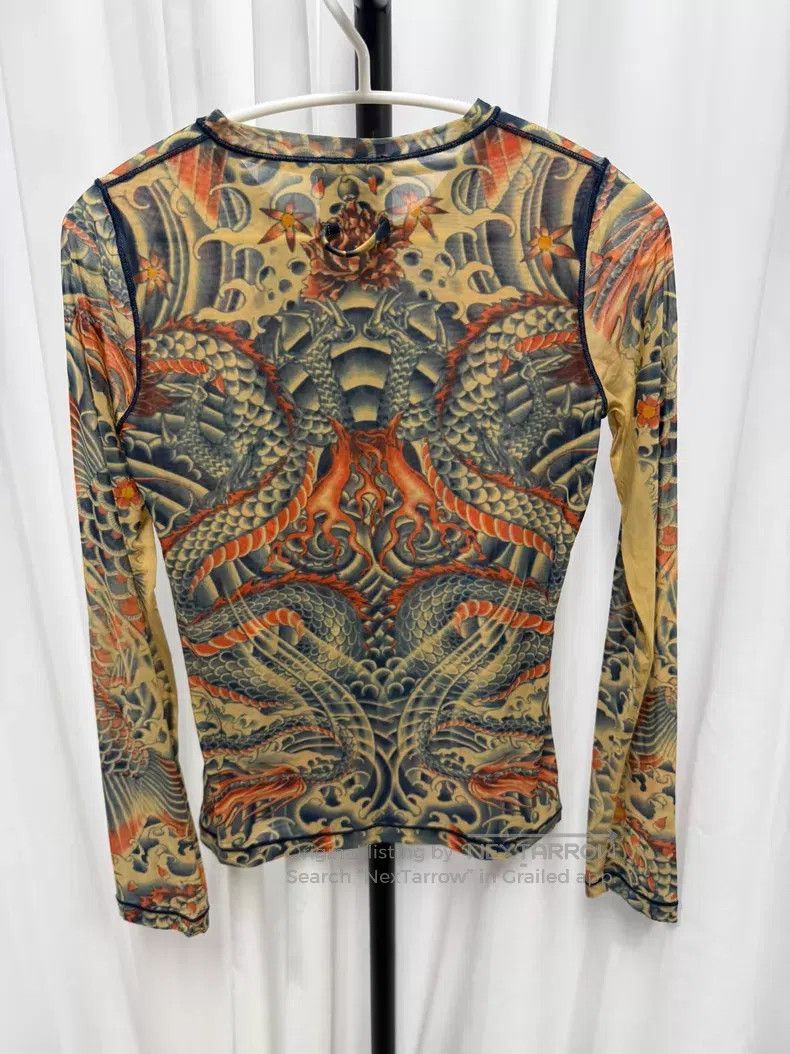 Jean Paul Gaultier Jean Paul Gaultier Traditional Chinese tattoo dress Size M / US 6-8 / IT 42-44 - 7 Thumbnail