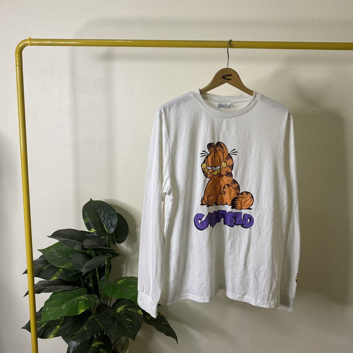 Cartoon Network × Nickelodeon × Vintage Vintage Paws Garfield Cartoon Official Reissue LS Tee Size US L / EU 52-54 / 3 - 1 Thumbnail