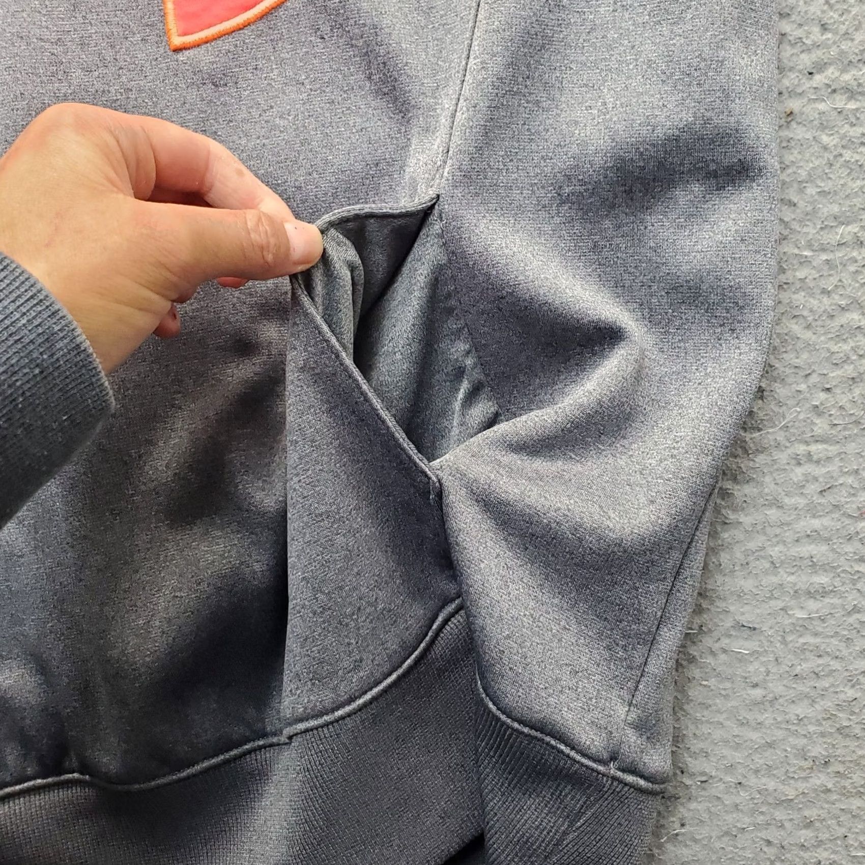 Under Armour Under Armour Hoodie Unisex L Gray Semi-Fitted Fleece Lined ColdGear Long Sleeve Size US L / EU 52-54 / 3 - 7 Thumbnail