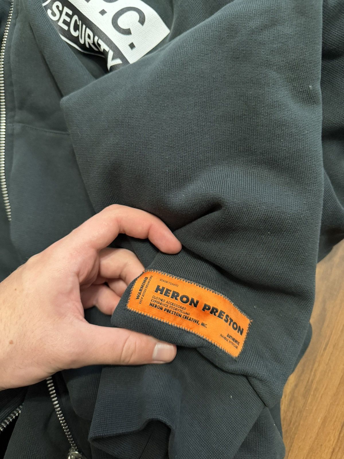 Heron Preston Heron Preston Zip Hoodie HPC Size US S / EU 44-46 / 1 - 5 Thumbnail