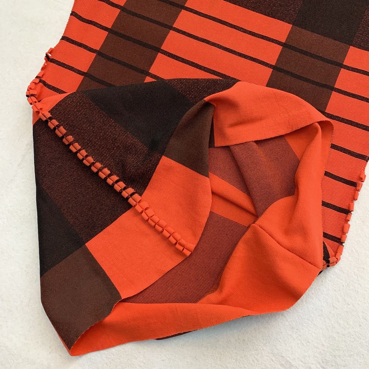 Issey Miyake Issey Miyake A-POC AW2013 Geometric Check Dress Size M / US 6-8 / IT 42-44 - 6 Thumbnail