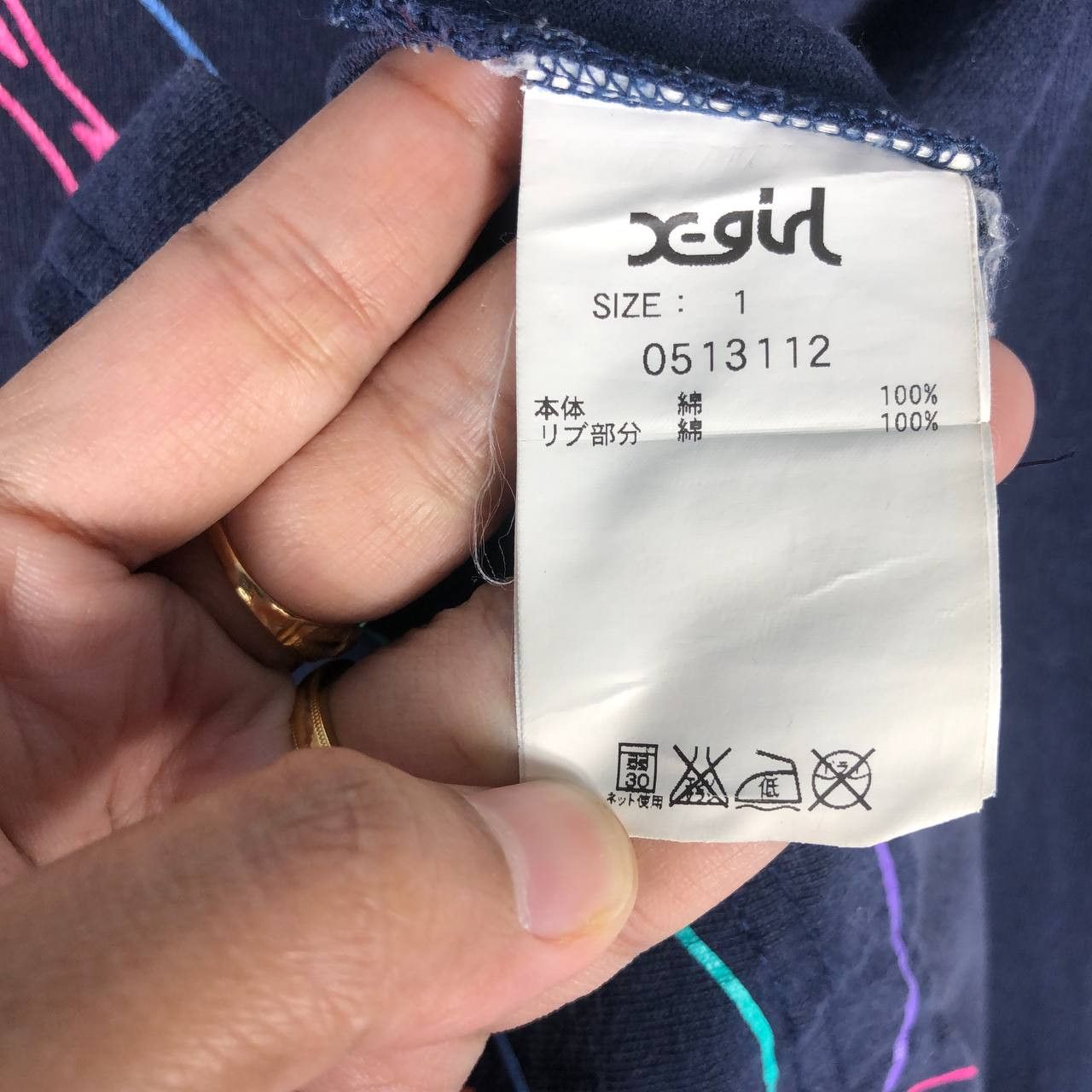 Japanese Brand X-Girl Long Sleeve T-Shirt Size US S / EU 44-46 / 1 - 9 Thumbnail