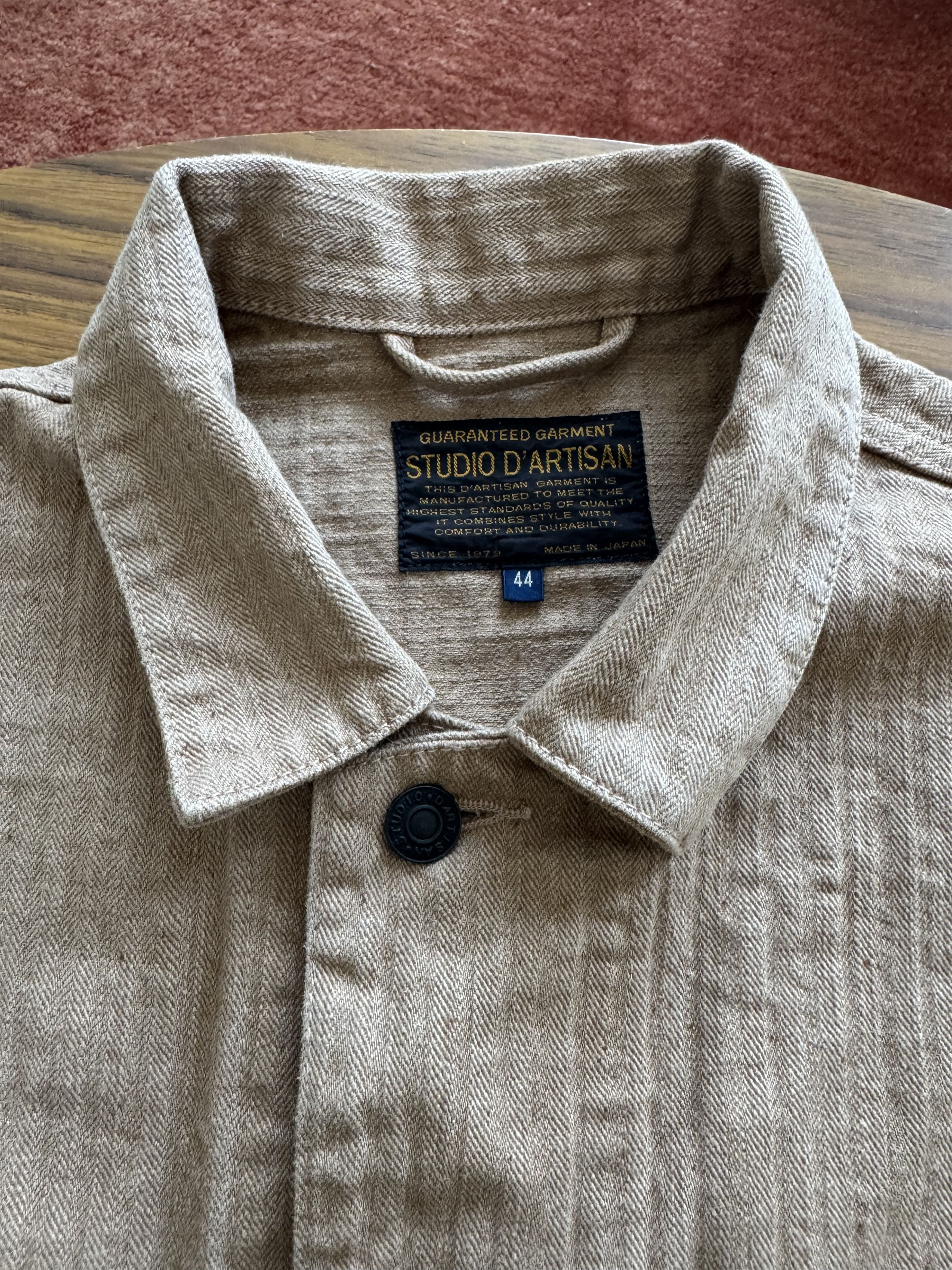 Studio D'Artisan SDA "Organic Fox Cotton" Coverall Size US XL / EU 56 / 4 - 5 Thumbnail