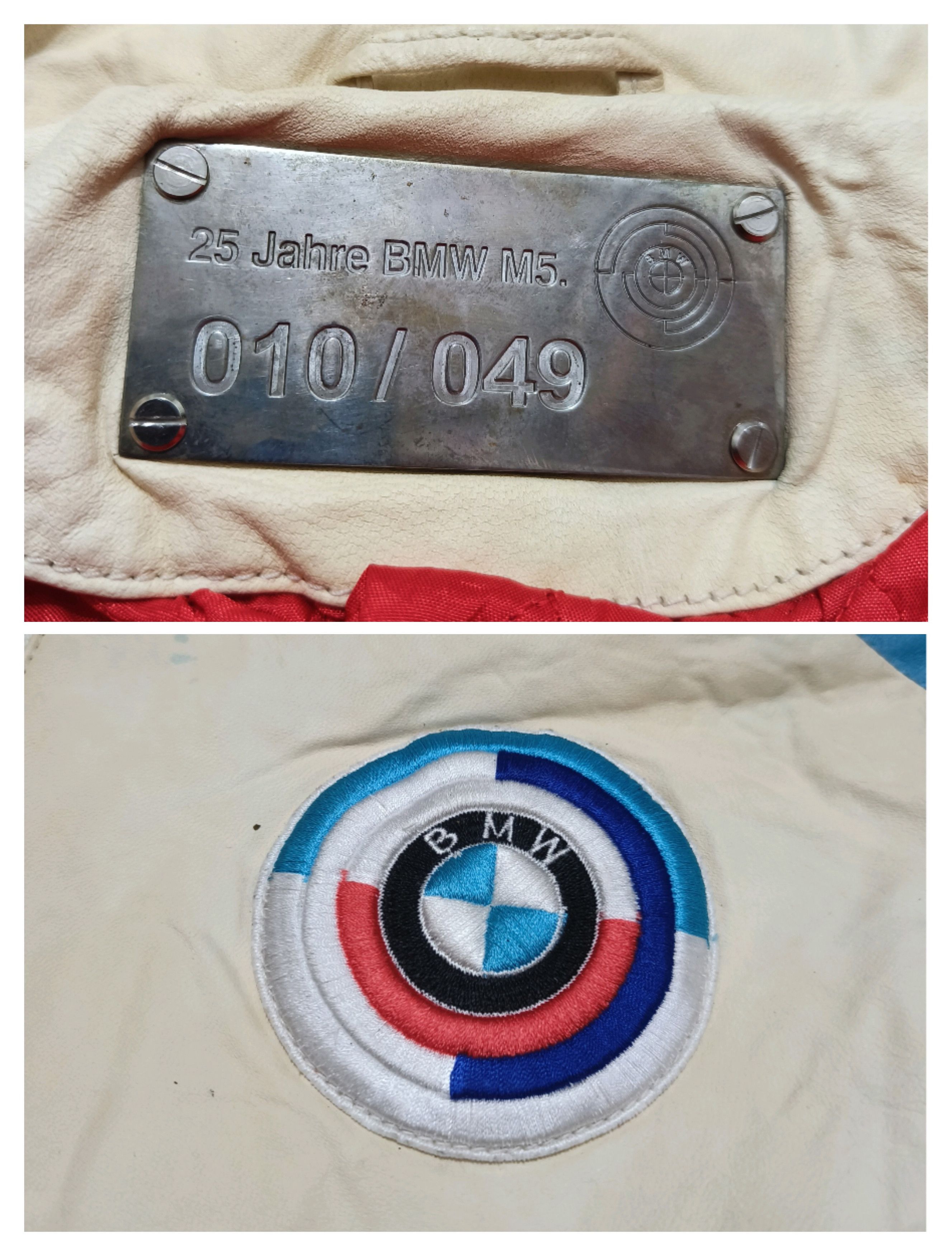 BMW 25 Jahre BMW M5 Leather Jacket Limited Edition 10 Of 49 Made Size US M / EU 48-50 / 2 - 5 Thumbnail