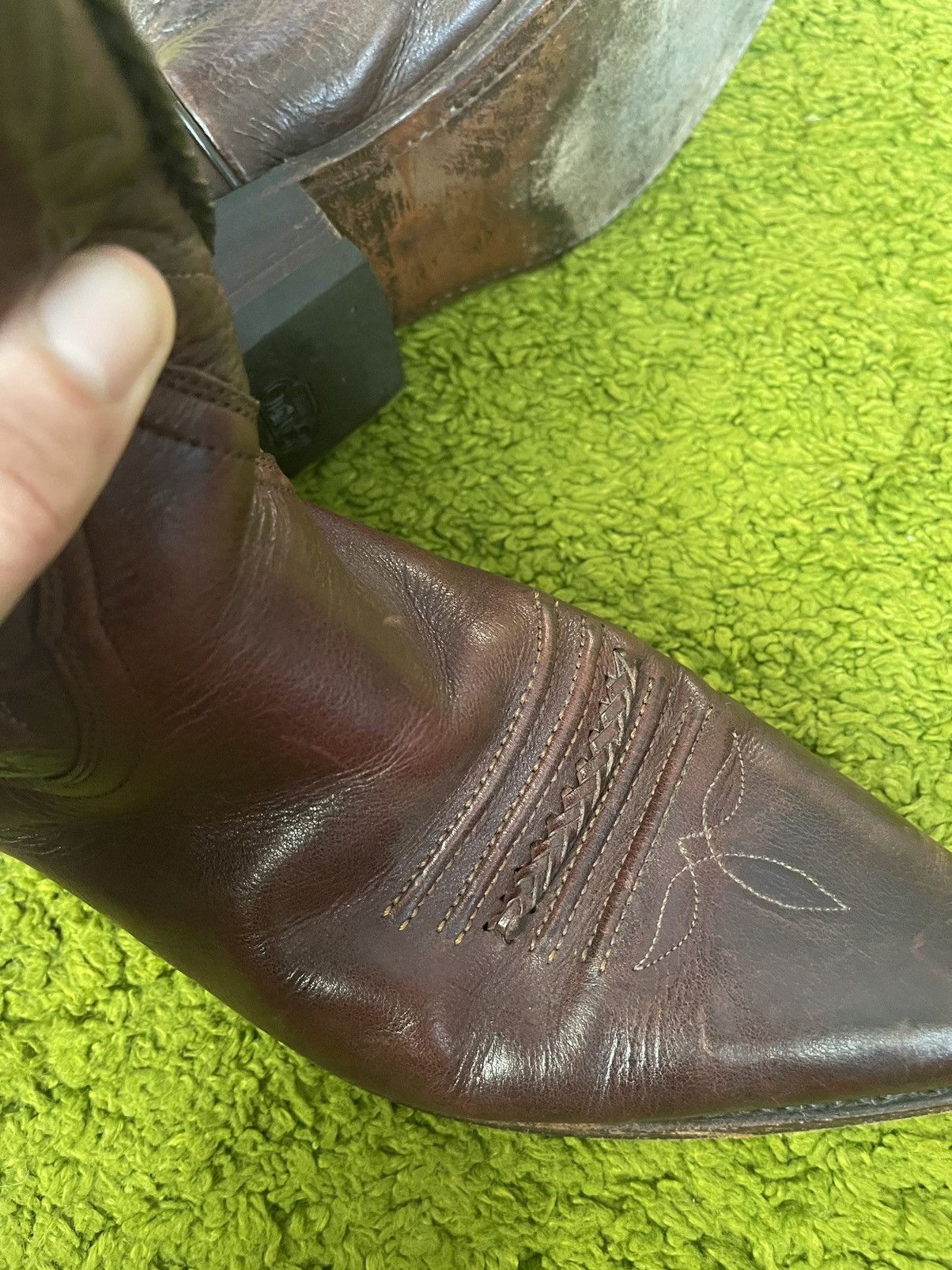 Sancho Boots Sancho western cowboy style real leather embroidered boots Size US 10 / EU 43 - 10 Thumbnail