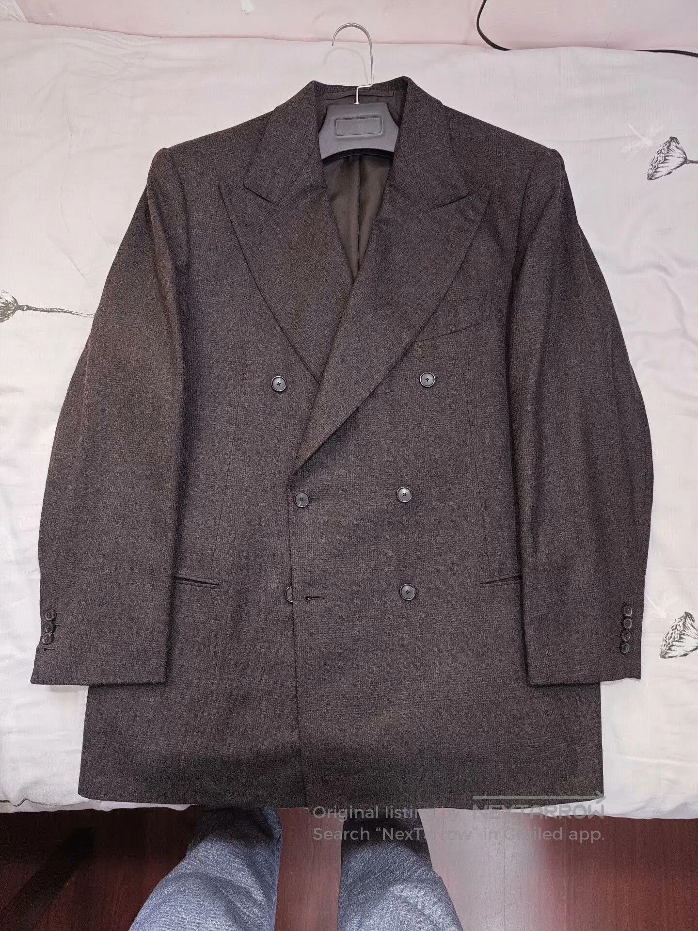 Japanese Brand Custom Tailored Japanese Wool Suit. Size US M / EU 48-50 / 2 - 5 Thumbnail