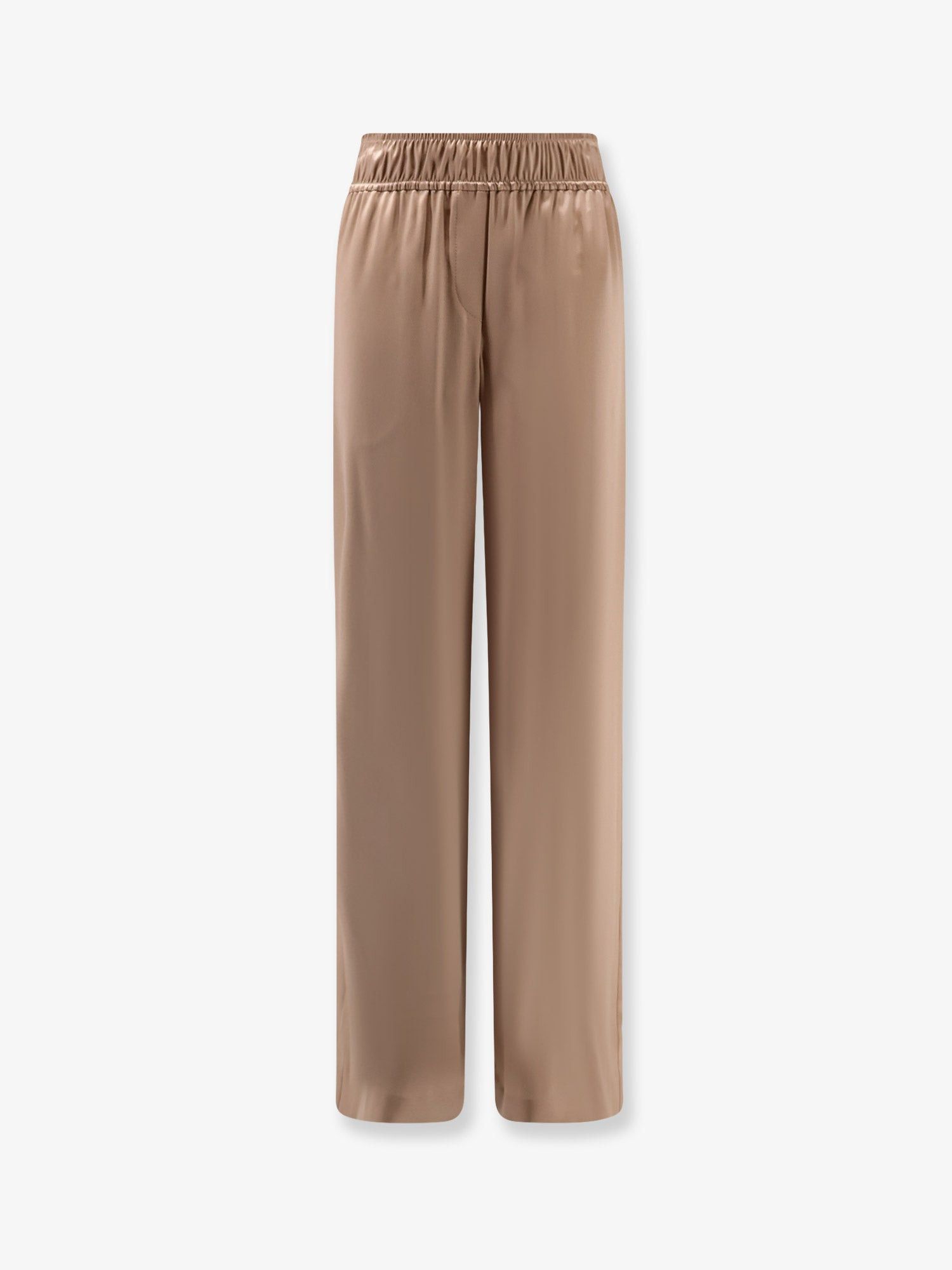 Brunello Cucinelli Silk trousers Tag Size IT 42 Women - USA Tariffs Included