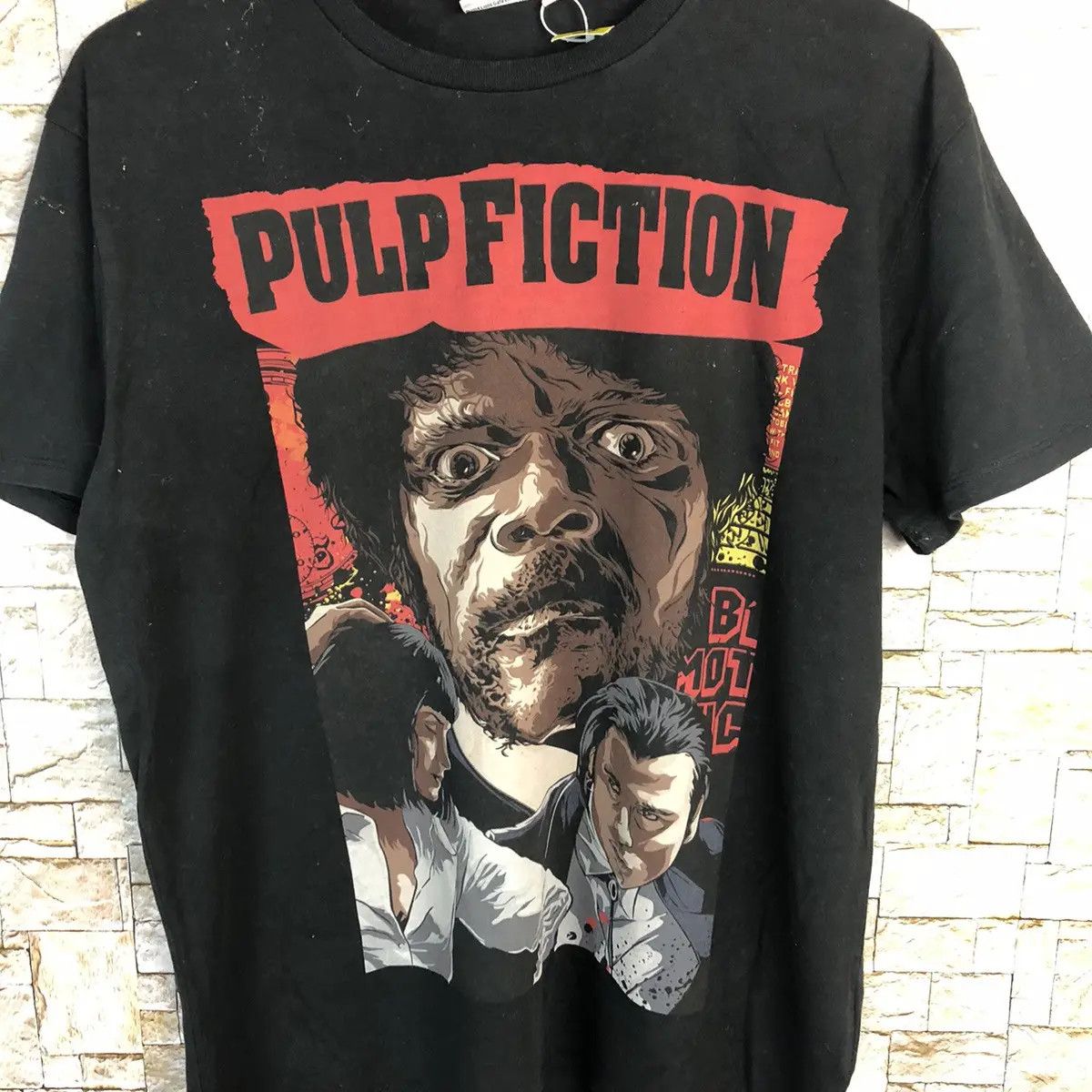Band Tees DLL Pulp fiction movie TEE Quentin Tarentino tee #A277 Size US M / EU 48-50 / 2 - 4 Thumbnail
