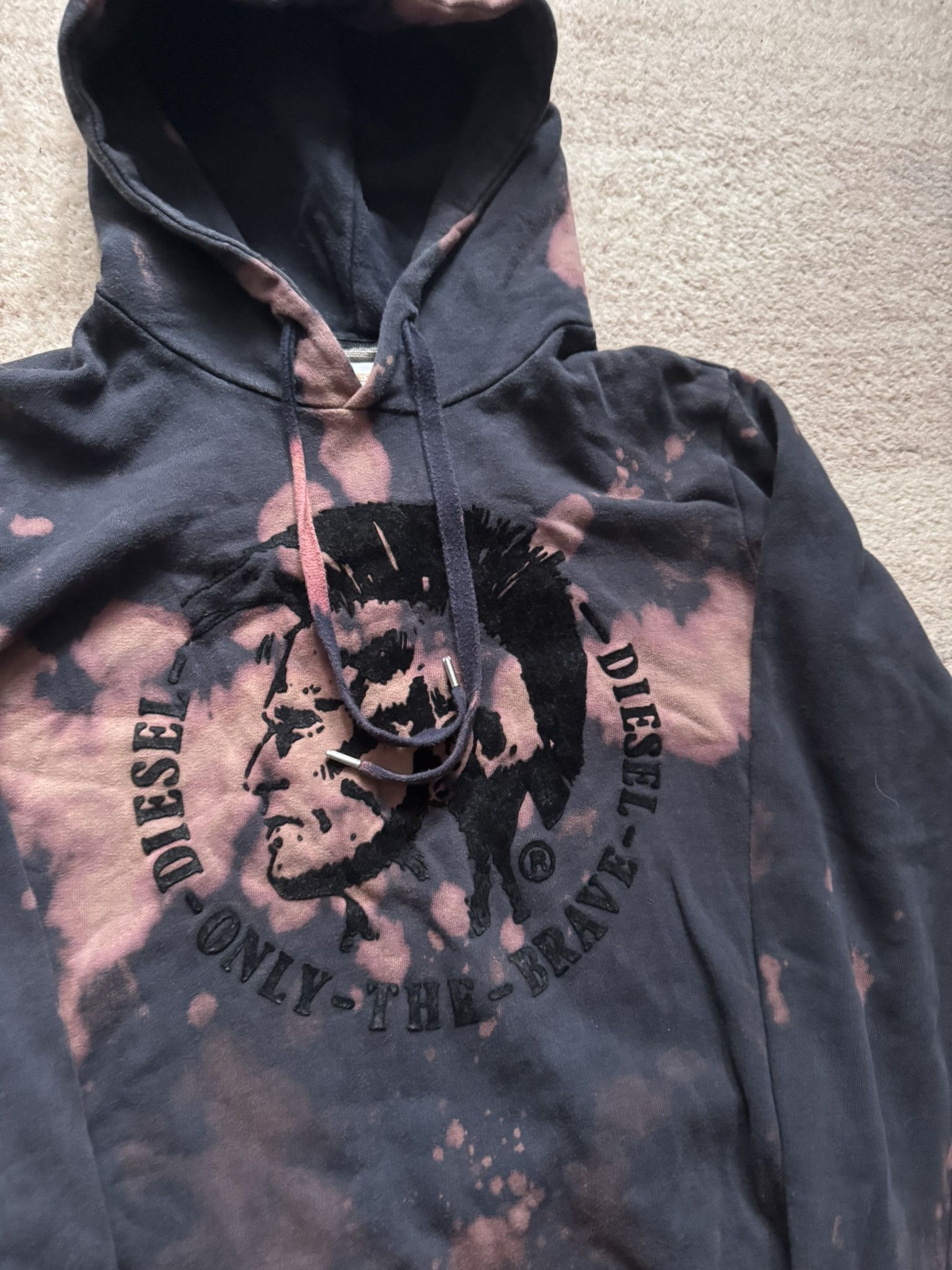 Diesel Diesel hoodie vinta tie-dye custom luxury streetwear Size US M / EU 48-50 / 2 - 2 Thumbnail