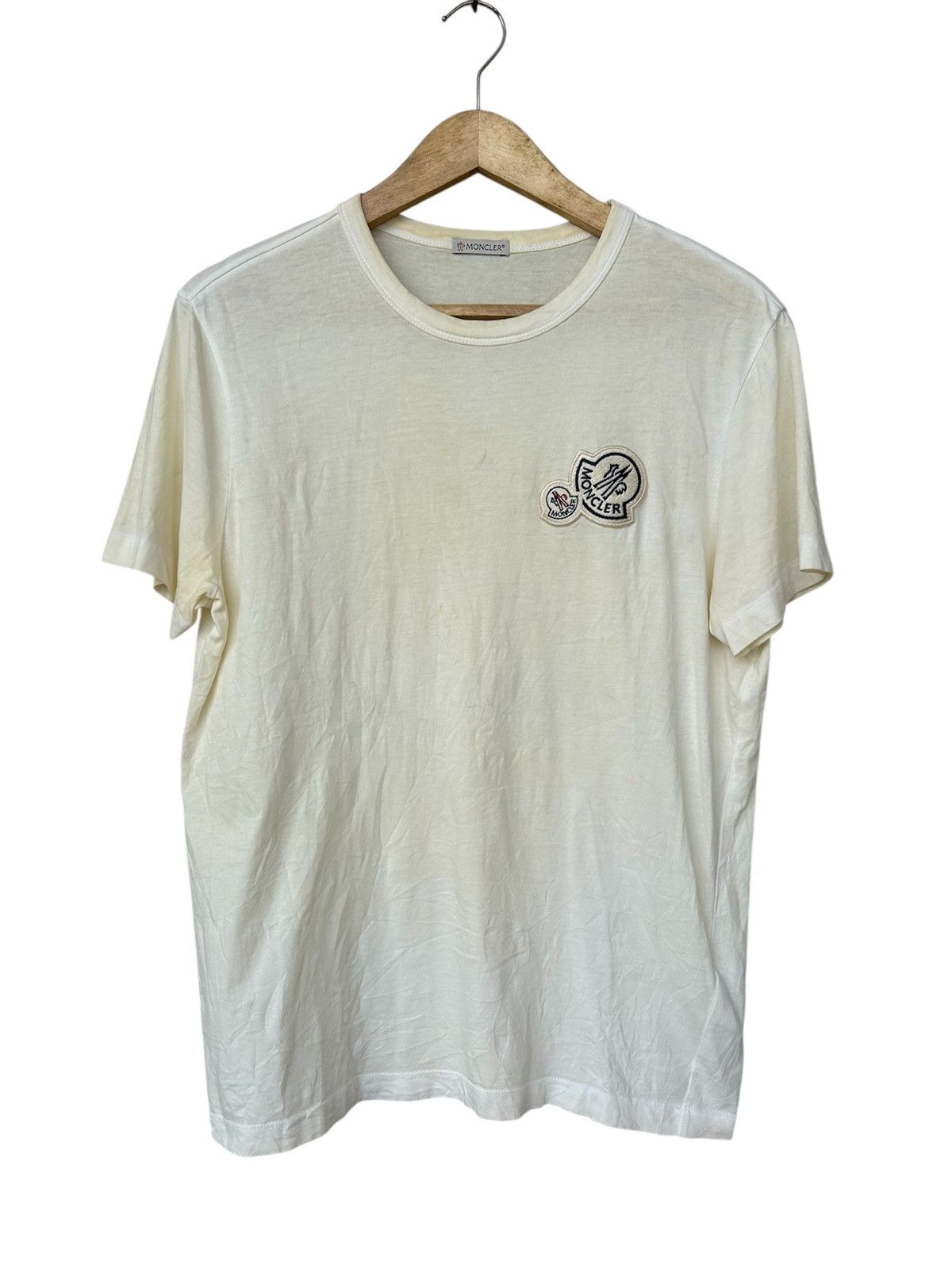 Tシャツ・カットソー MONCLER Top and culotte striped cotton blend set Moncler Top And Culotte Striped Cotton Blend Set | italist