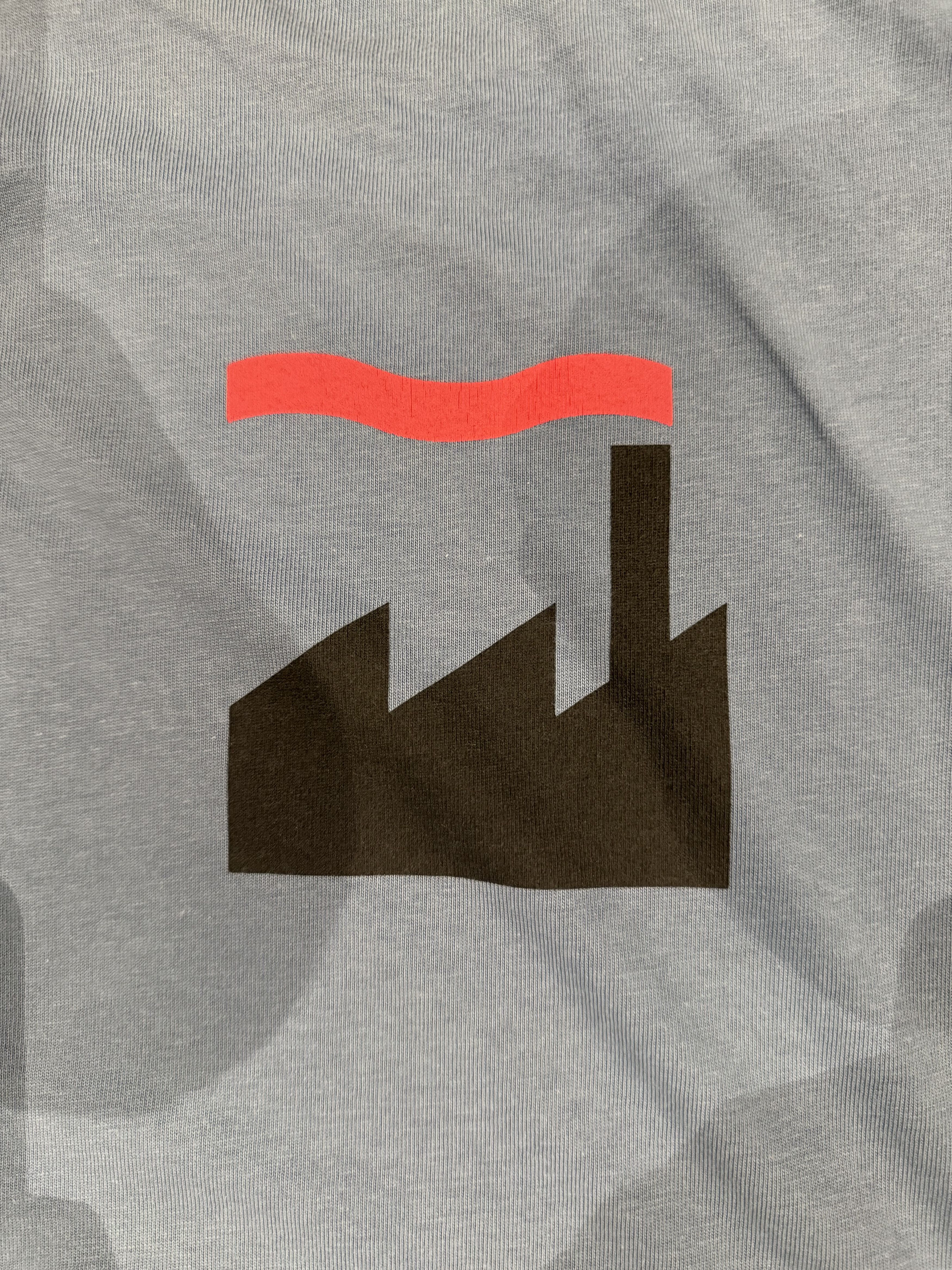 Uniqlo 💚 Uniqlo x New Order x Peter Saville Blue Factory Tee Large Size US L / EU 52-54 / 3 - 9 Thumbnail