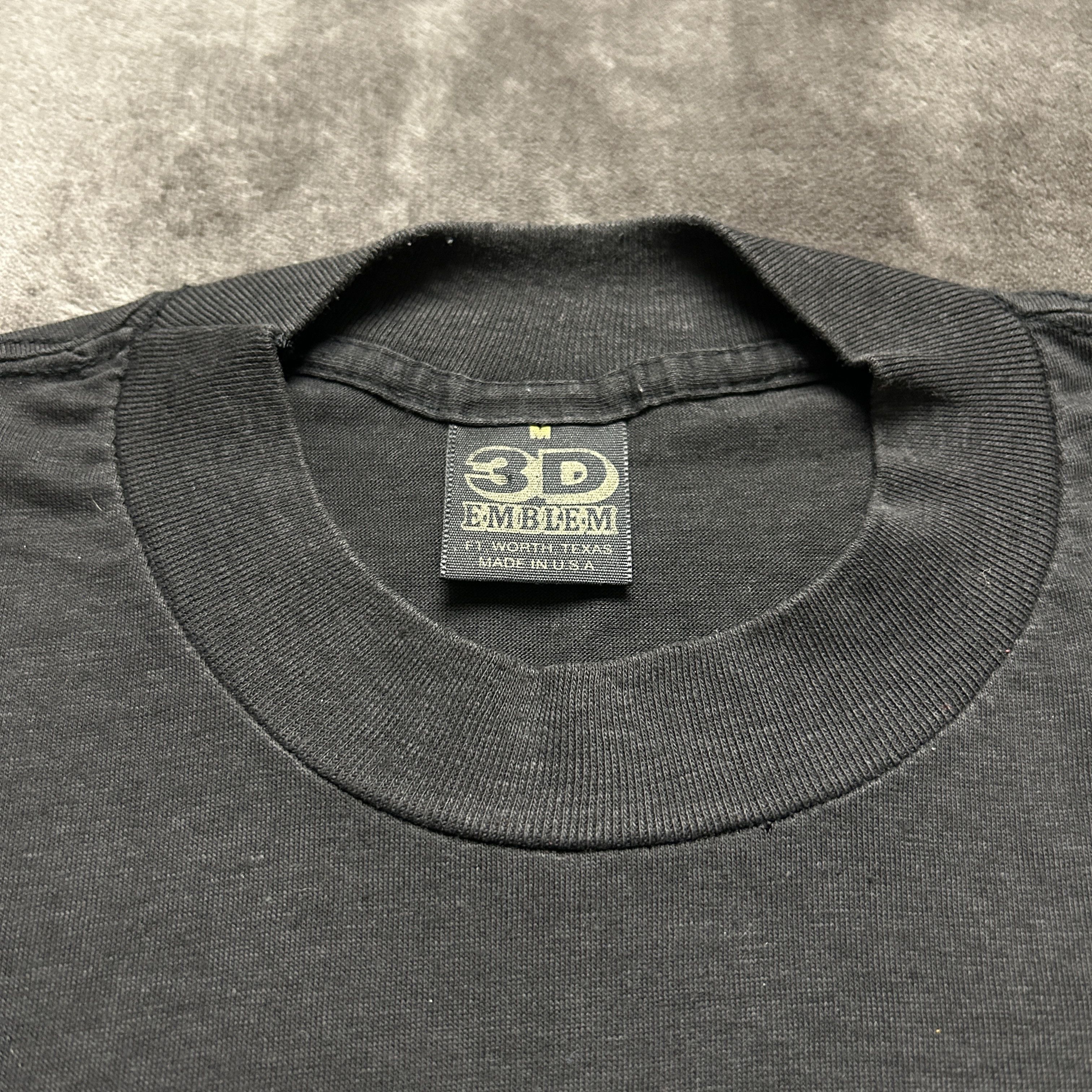 Harley Davidson Vintage Truckers Only 1988 3D Emblem T-shirt Size US M / EU 48-50 / 2 - 8 Thumbnail