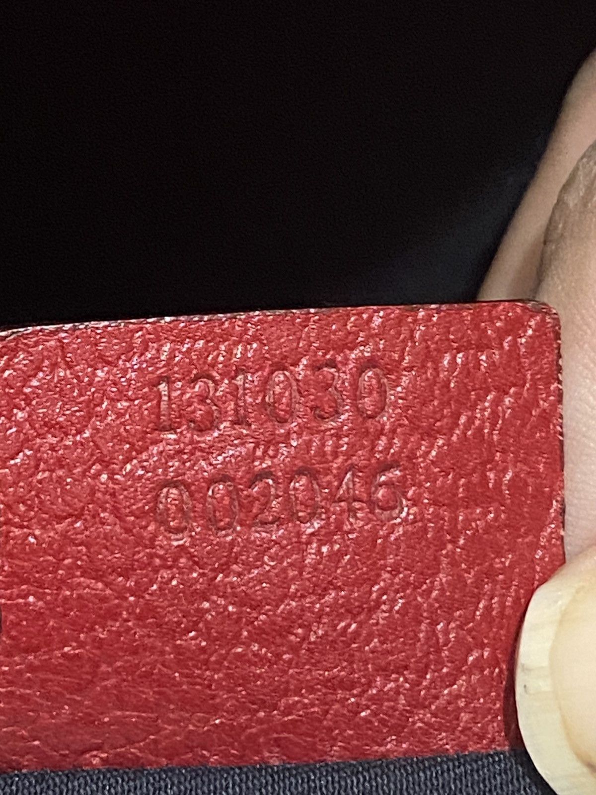 GUCCI LEATHER HANDBAG