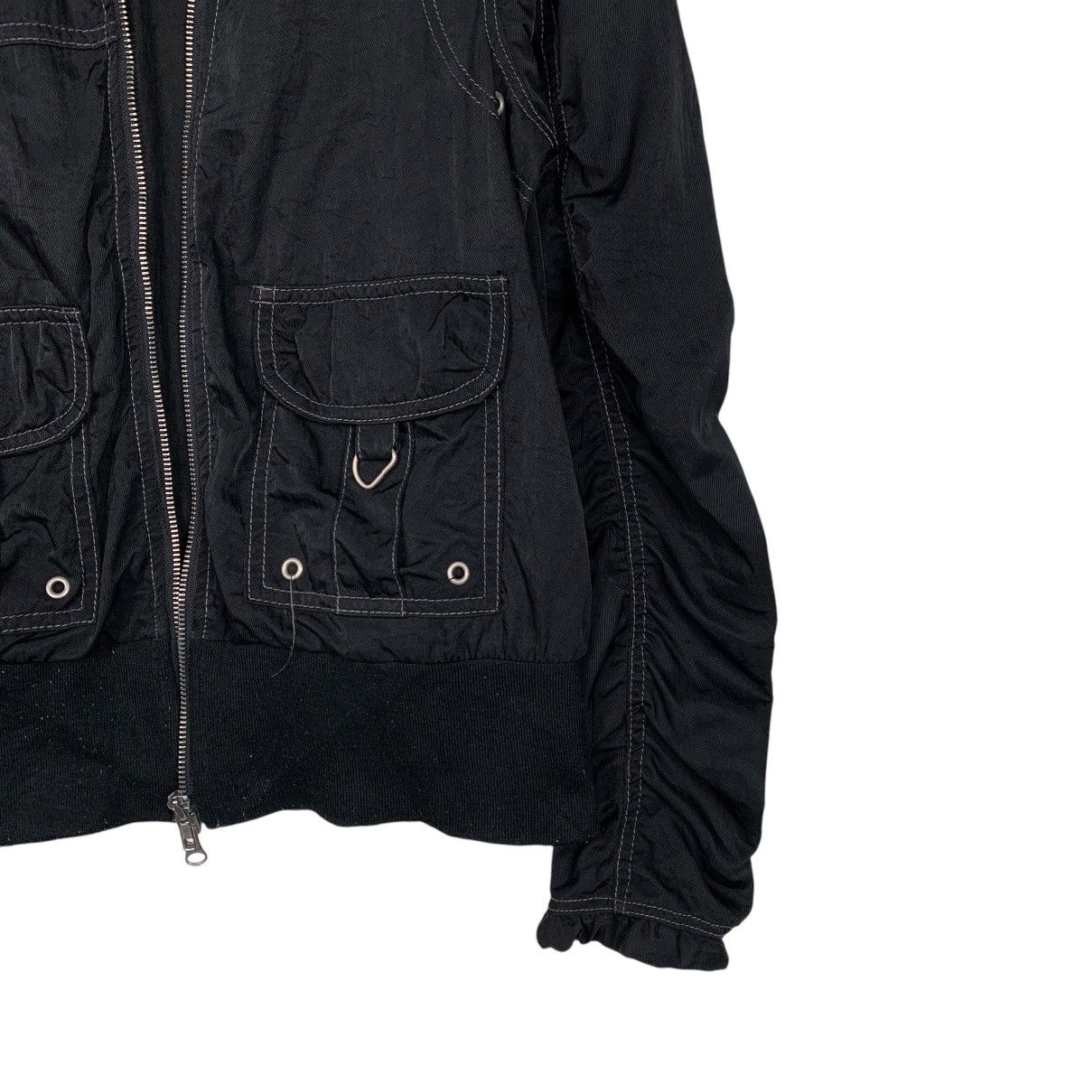 Japanese Brand Algonquins Parachure Punk Bomber Jacket Size US M / EU 48-50 / 2 - 4 Thumbnail