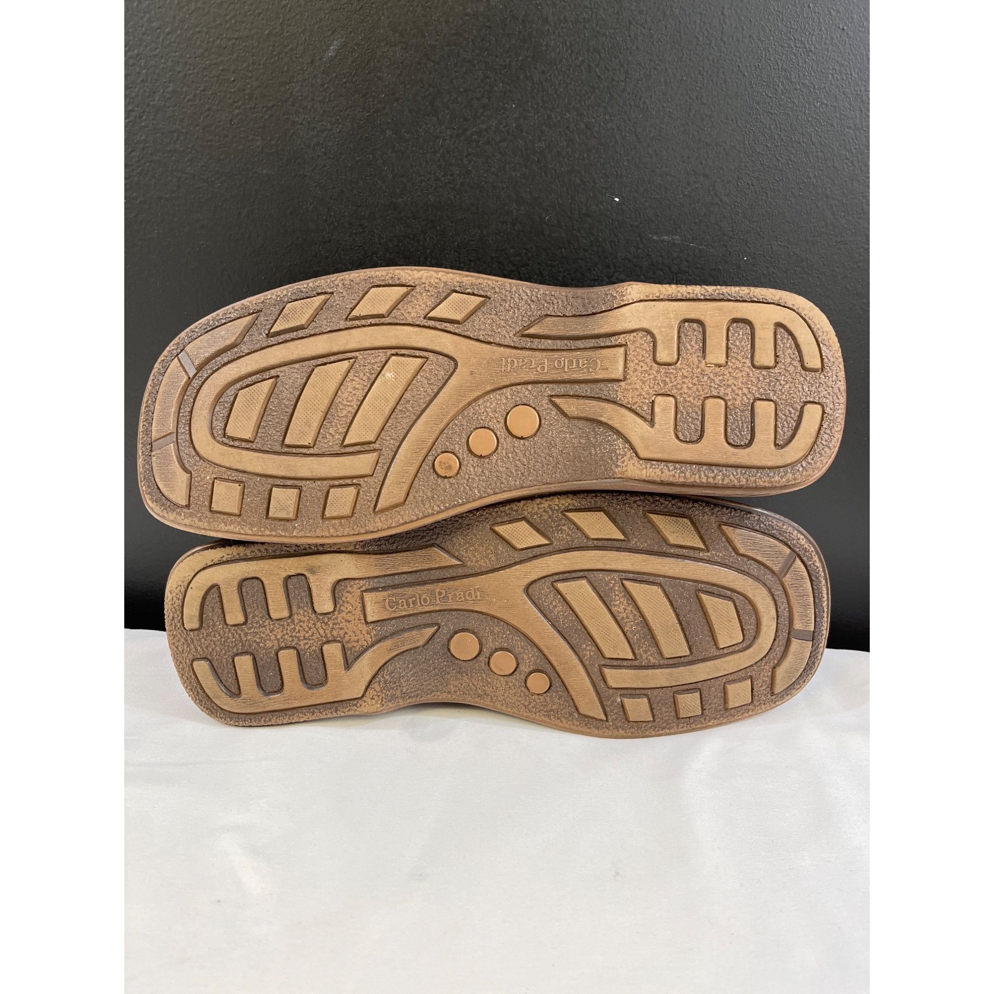Other Carlo Pradi Mens Browns Leather Sandals Size 11M SKU 6369 Size US 11 / EU 44 - 3 Thumbnail