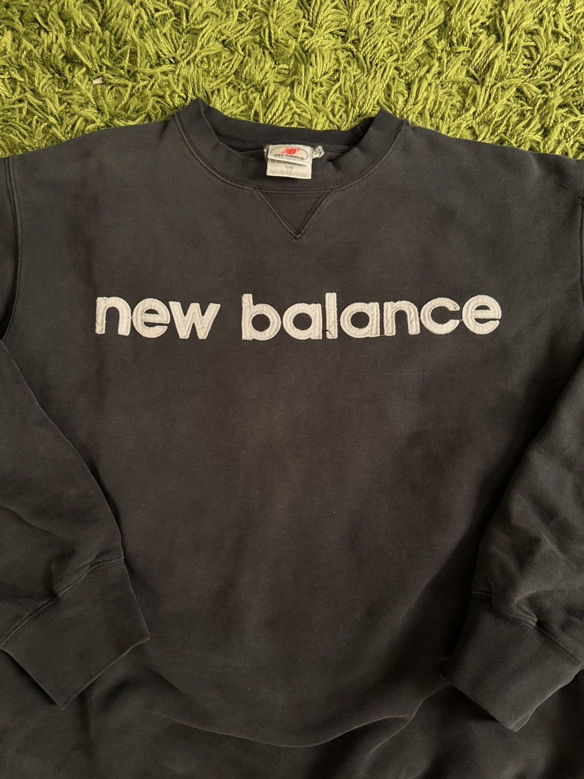 New Balance VINTAGE EMBROIDERED NEW BALANCE CREWNECK Size US L / EU 52-54 / 3 - 2 Thumbnail