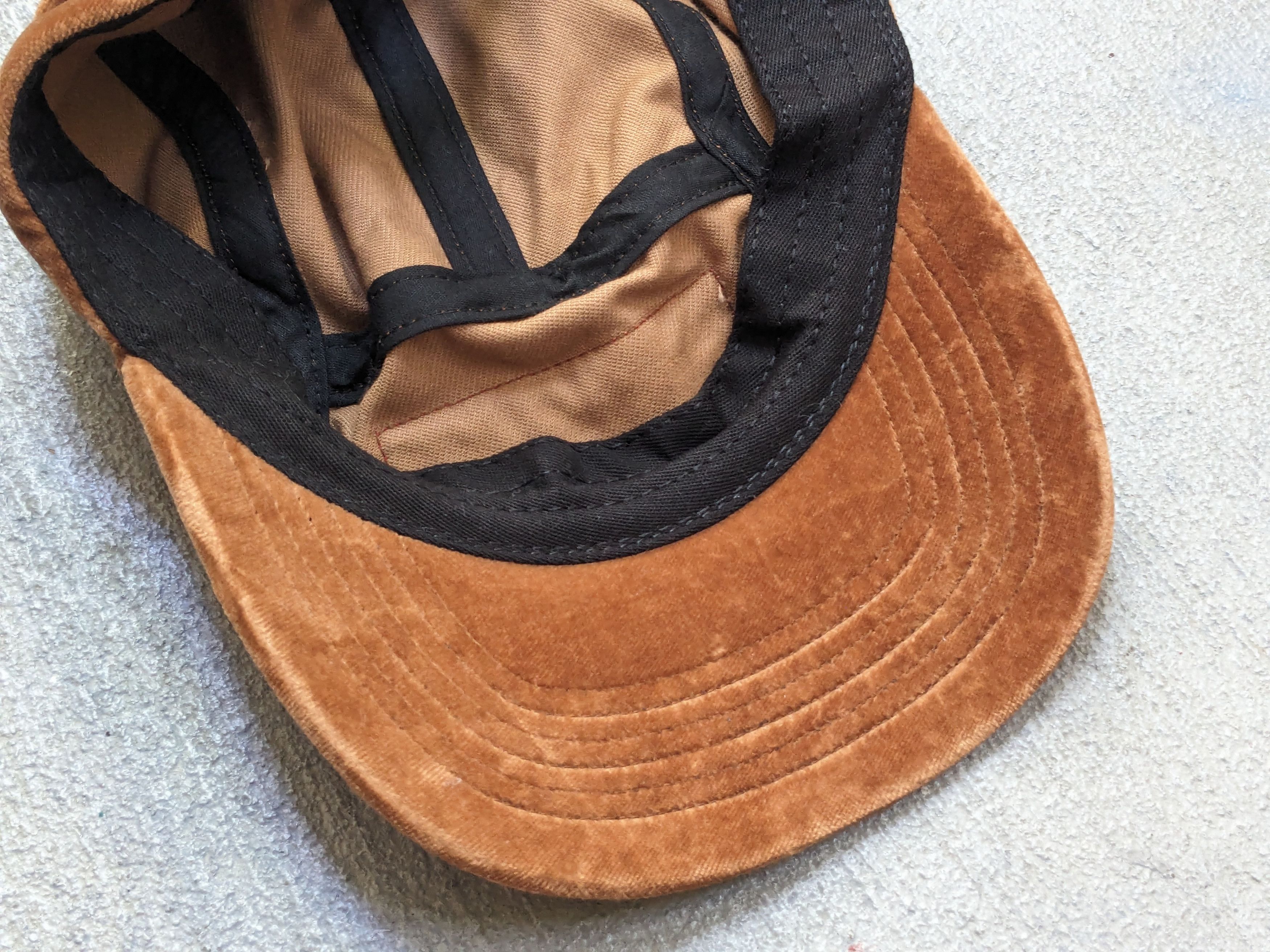 Supreme Supreme Velvet Camp Cap Brown Hat 5 Panel Velour BOGO SS16 Size ONE SIZE - 11 Thumbnail