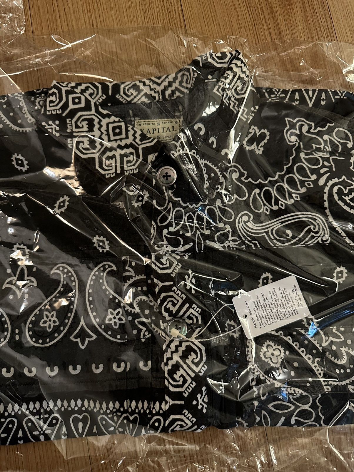 Kapital × Kapital Kountry Kapital Gauze Bandana Patchwork PT 1st Jacket Black Size US XXL / EU 58 / 5 - 7 Thumbnail