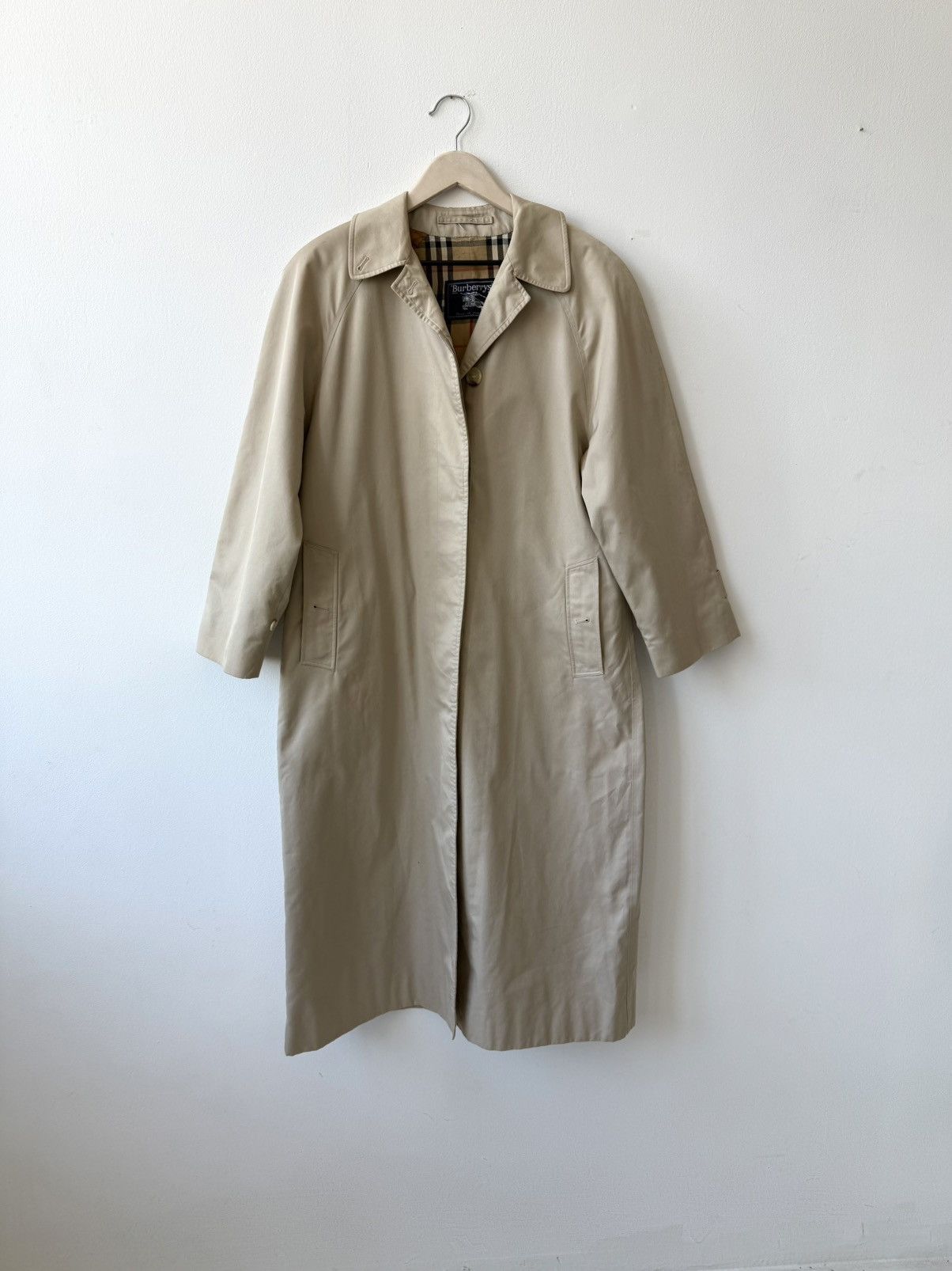 Burberry Burberry Vintage Beige Trench Coat Size XL / US 12-14 / IT 48-50 - 1 Thumbnail