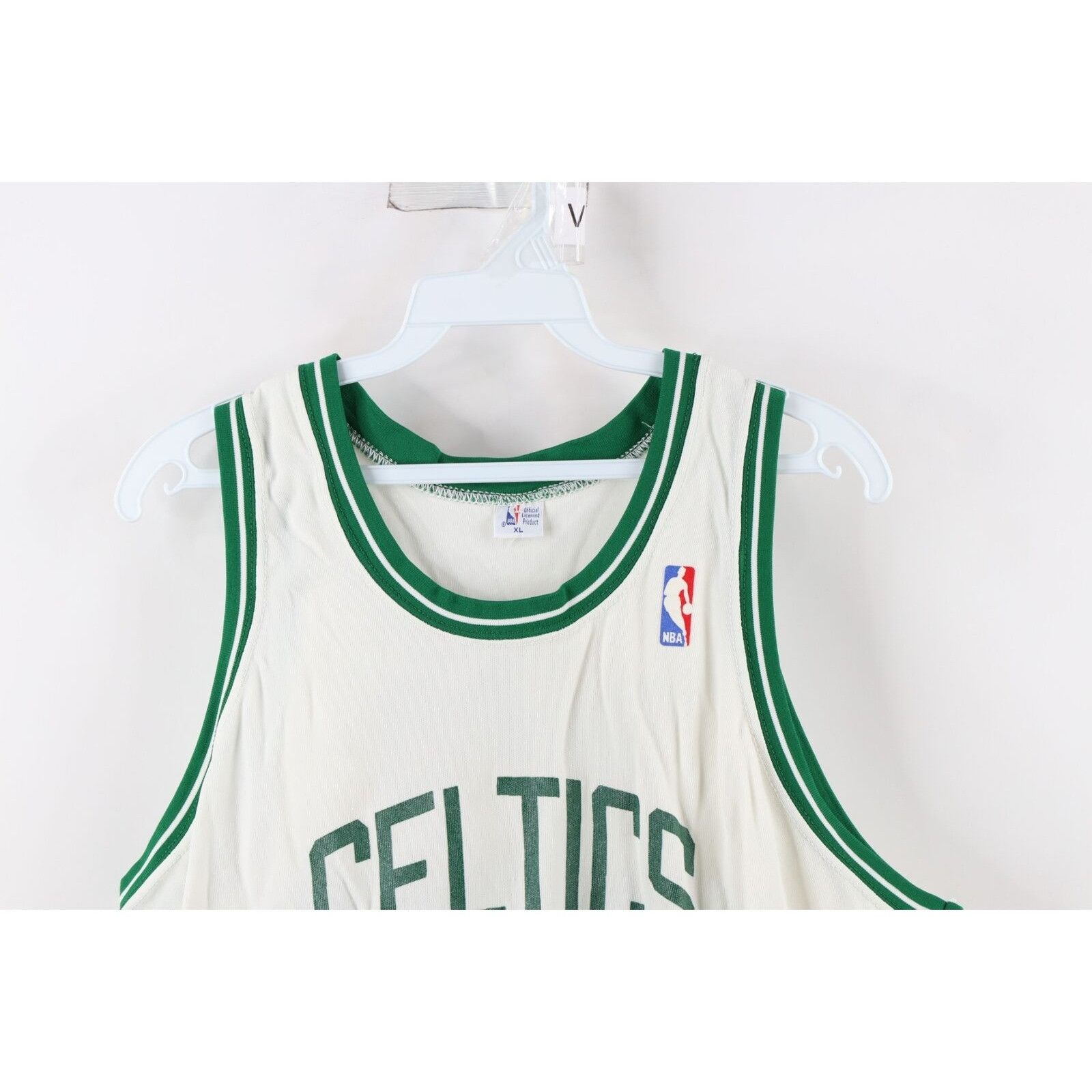 Vintage Vintage 80s Sand Larry Bird Boston Celtics Basketball Jersey Size US XL / EU 56 / 4 - 2 Thumbnail