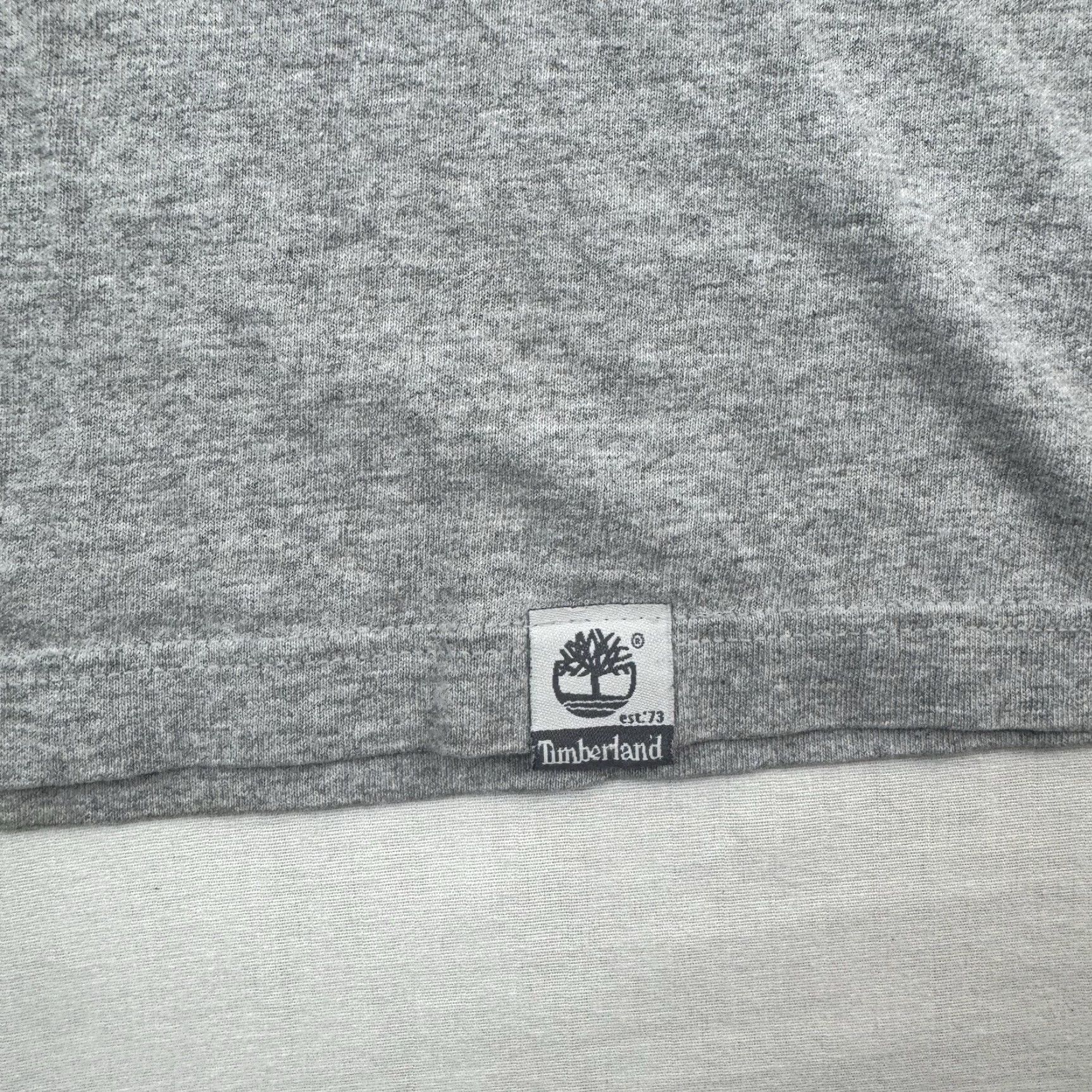 Timberland VINTAGE Timberland T-Shirt Men XL Gray Graphic Print Hipster Y2K 90s Concert Tee Mens Size US XL / EU 56 / 4 - 3 Thumbnail