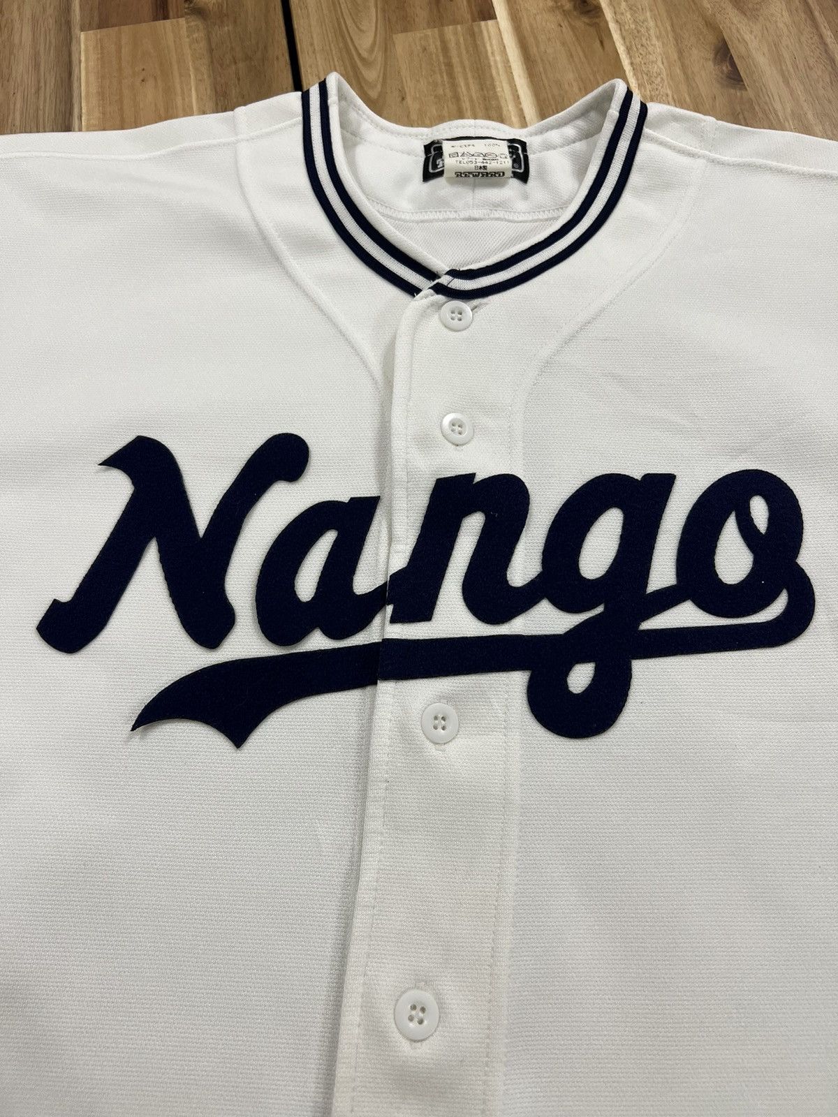 Japanese Brand × Vintage Vintage Nango Baseball Jersey Size US XL / EU 56 / 4 - 2 Thumbnail