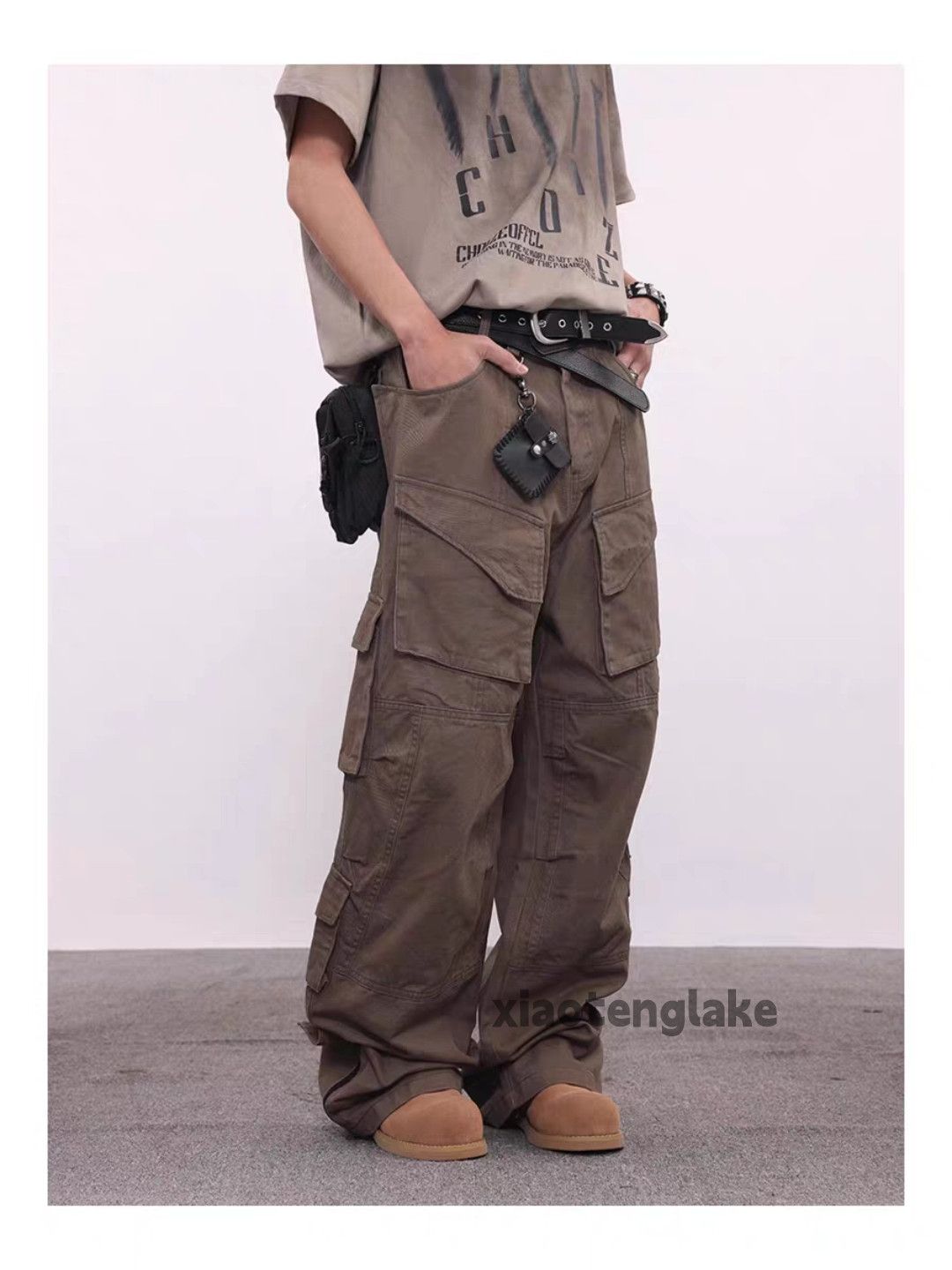 Designer × Japanese Brand × Vintage utility military outdoor skate hiphop work cargo pants Size US 32 / EU 48 - 6 Thumbnail