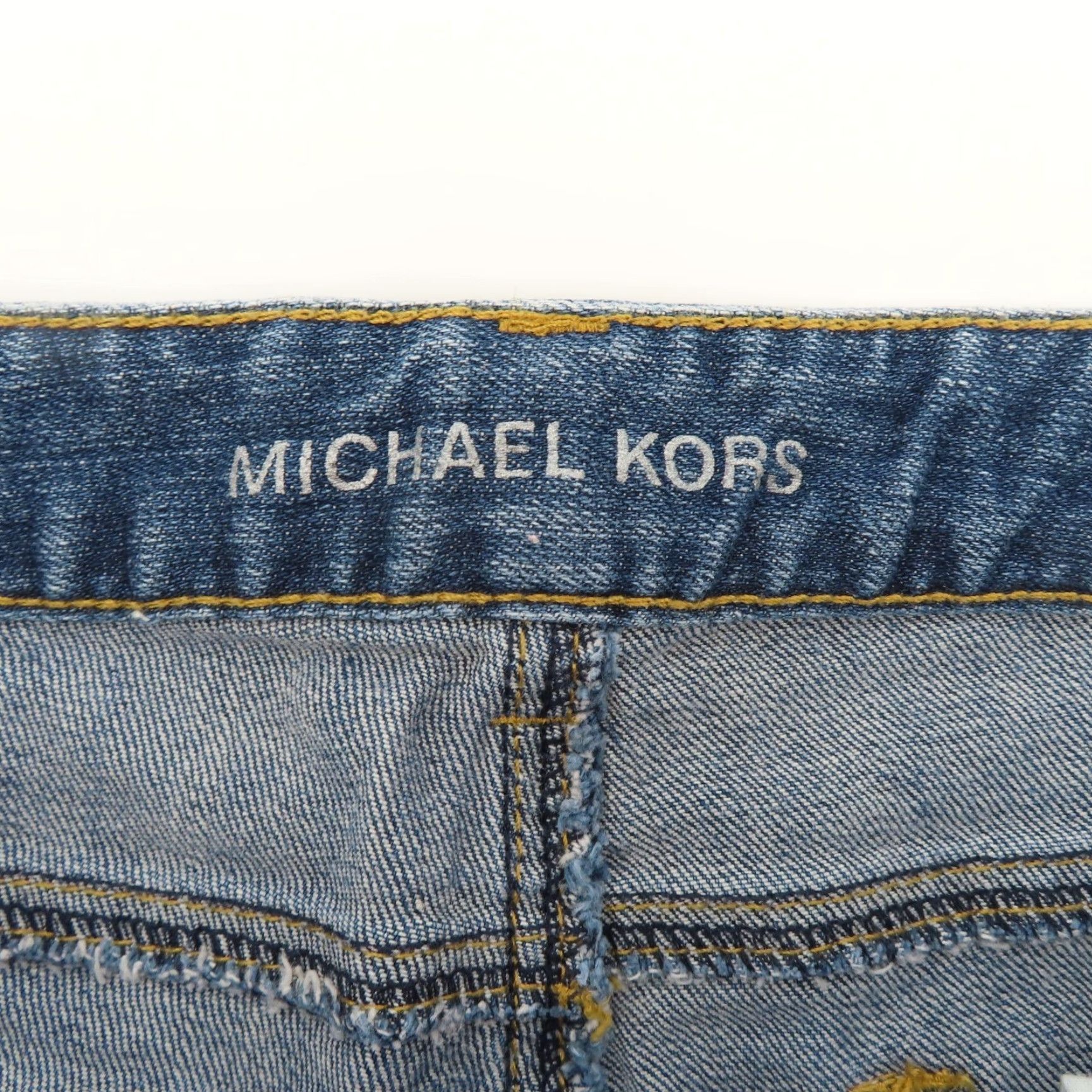 Michael Kors Michael Kors Jeans 8 Women Denim Bootcut 5-Pocket Studded Blue Pocket 5-Pocket Design Womens 8 Shoes? Wait. Size 30" / US 8 / IT 44 - 6 Thumbnail