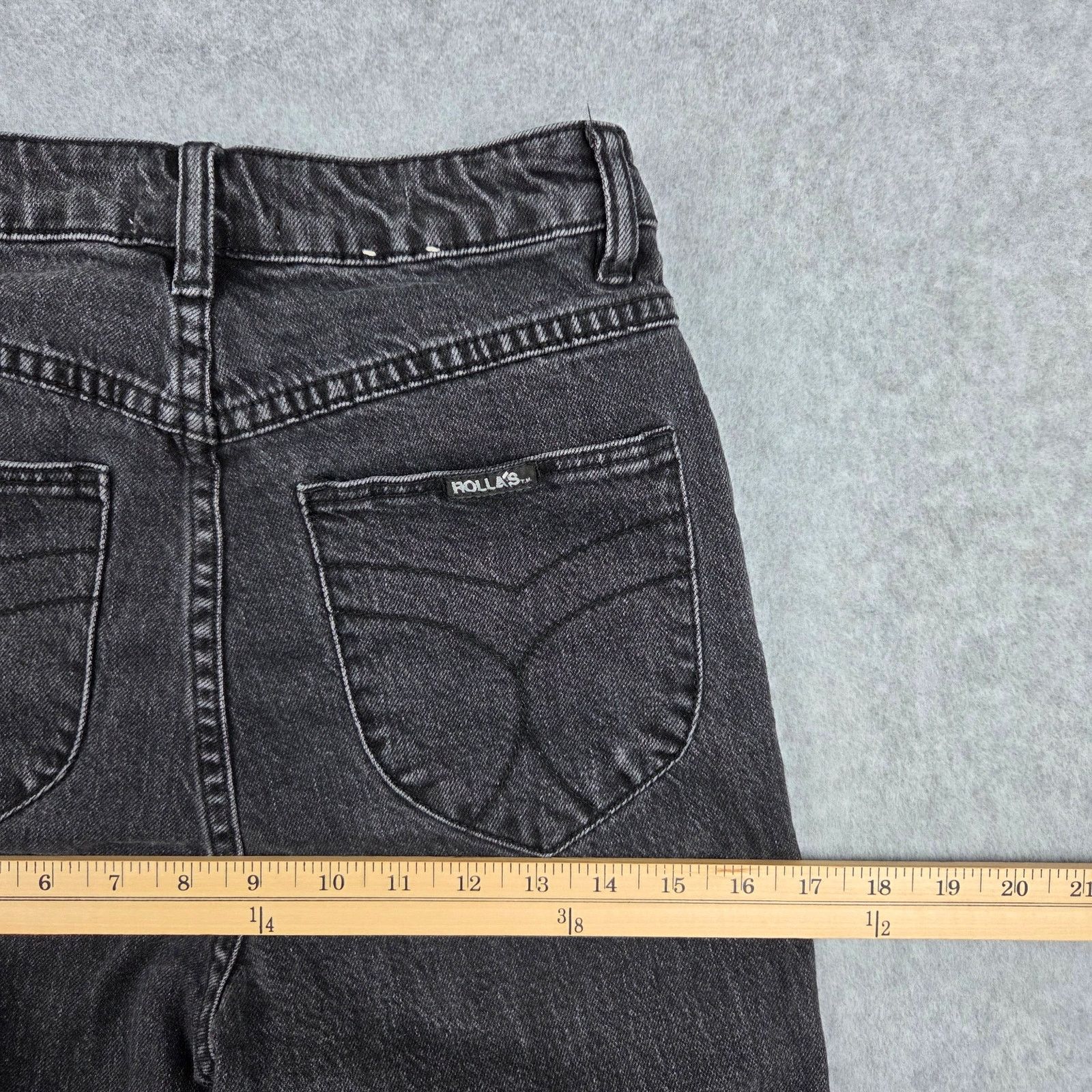 Rolla's Rolla's 26 Dusters Comfort Shadow High Rise Slim Jeans Size 26" / US 2 / IT 38 - 16 Thumbnail