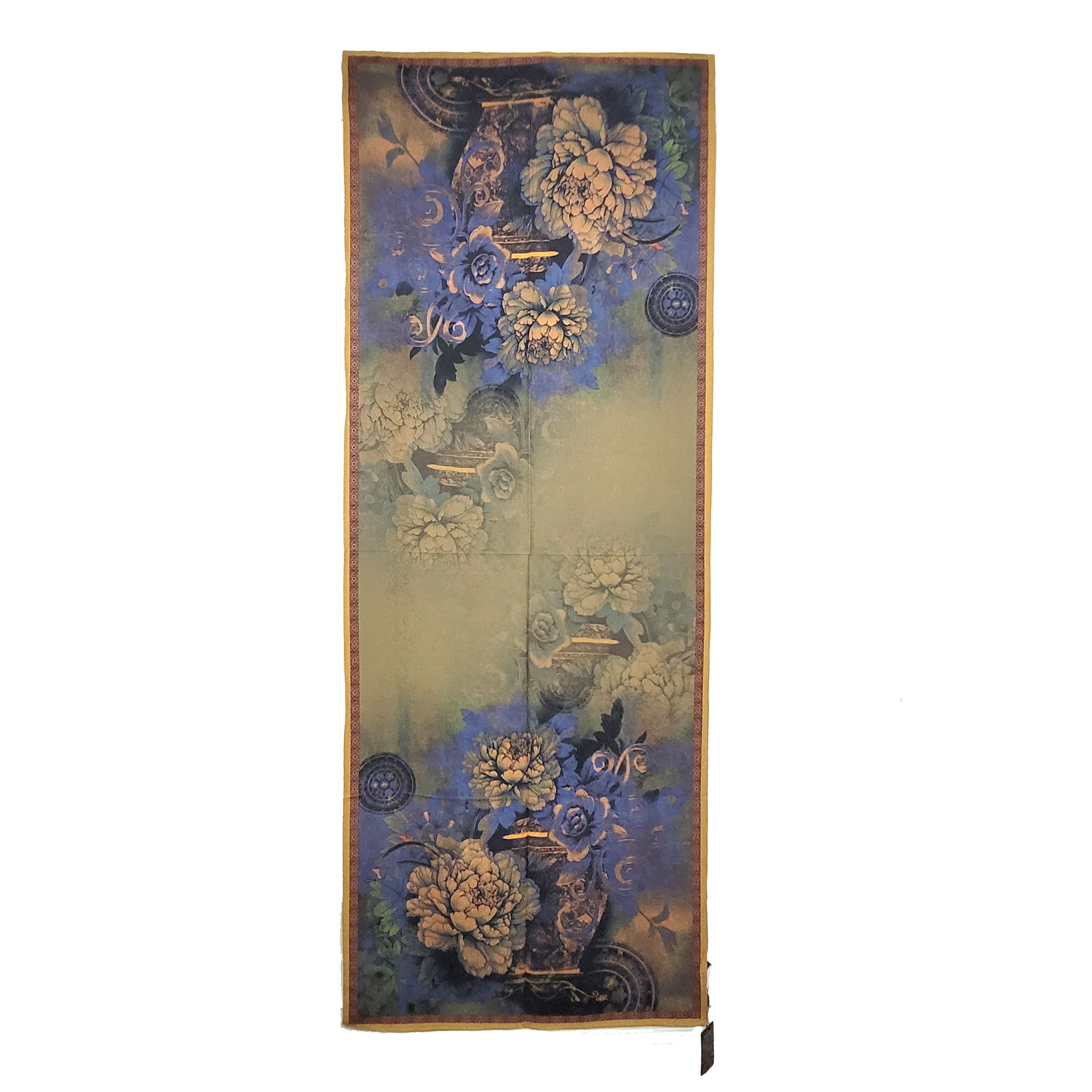 Other Double-Sided Silk Scarf 27"x70" Long Rectangle 3312 Size ONE SIZE - 7 Thumbnail