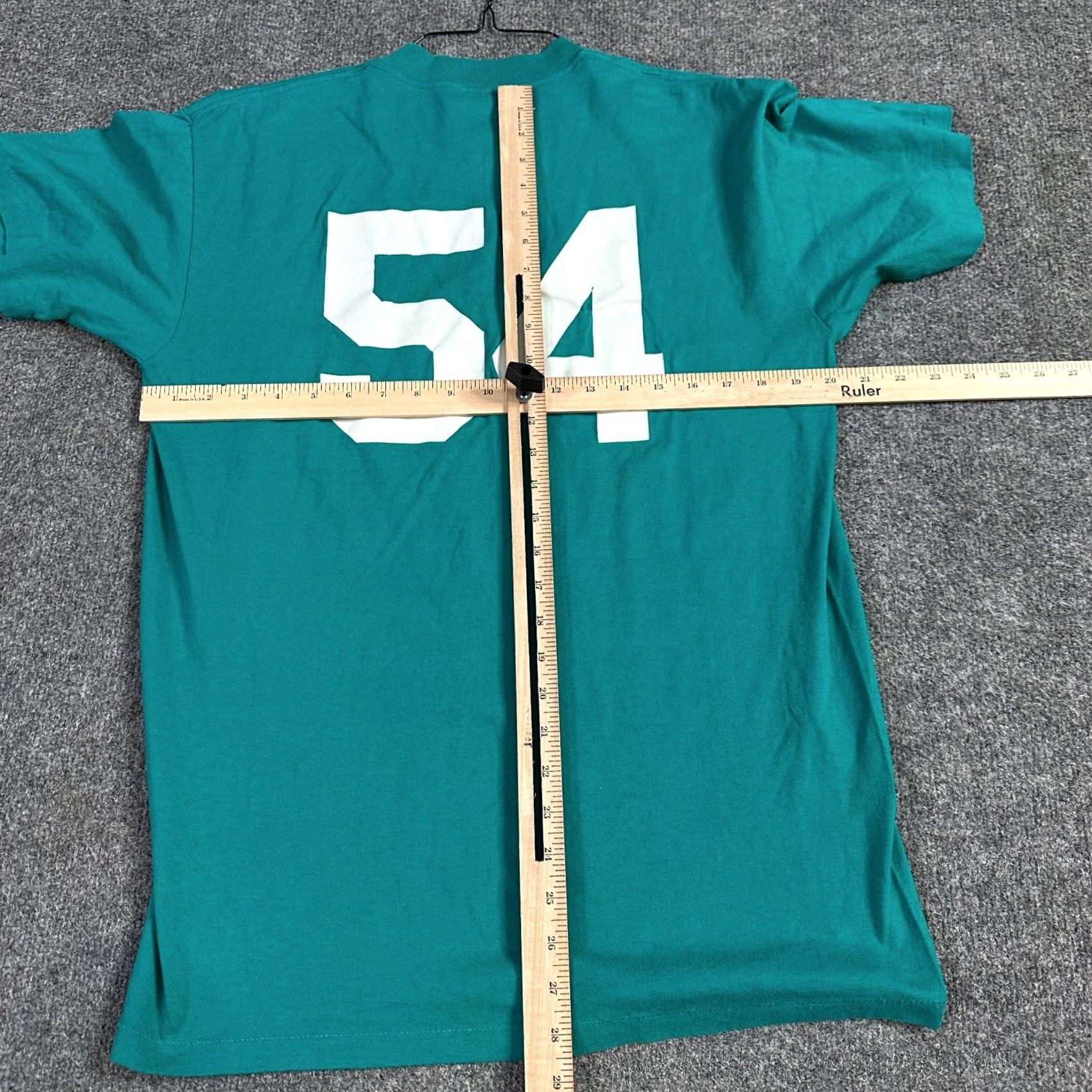Vintage VINTAGE Valley Merchants Softball T-shirt Unisex Adults M Blue Teal Double Sided 1990s Mens Size US M / EU 48-50 / 2 - 4 Thumbnail