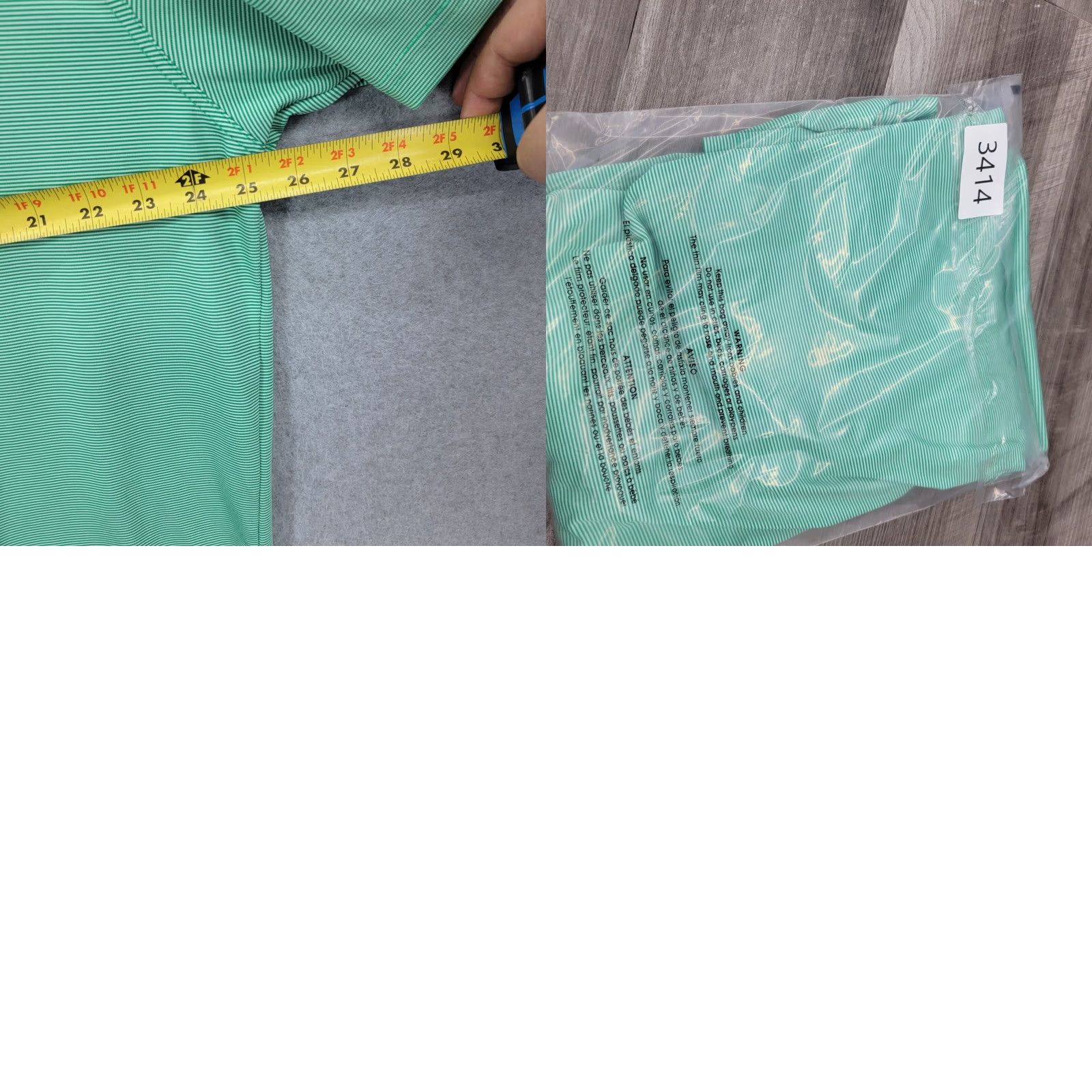 Callaway Callaway Golf Shirt Mens XXL Green Striped Polo Opti-Dri Short Sleeve Size US XXL / EU 58 / 5 - 8 Thumbnail