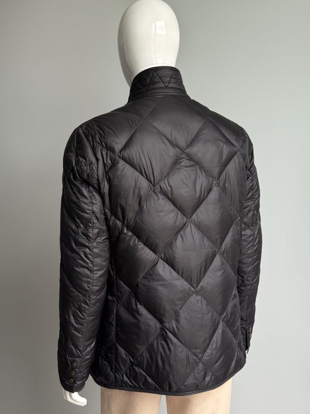 Moncler Moncler Herminier Men Down Puffer Black Logo Coat Jacket Size US L / EU 52-54 / 3 - 9 Thumbnail