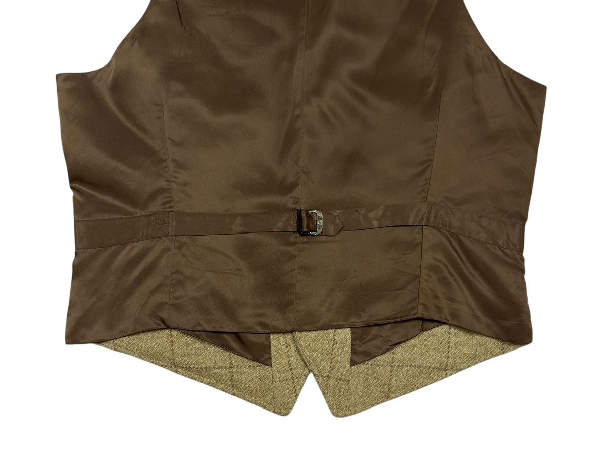RRL Ralph Lauren Polo RL Tartan Wool Vest Jacket Size 38L - 9 Thumbnail