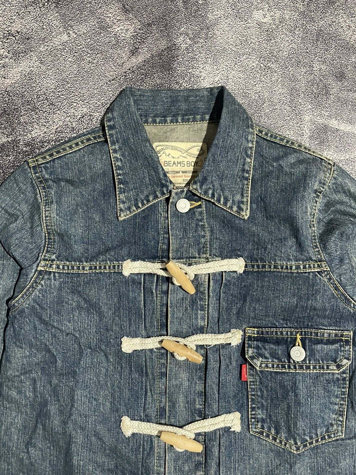 Beams Japan Beams Boy Type 1 Denim Tteokbokki Jacket Size US S / EU 44-46 / 1 - 3 Thumbnail