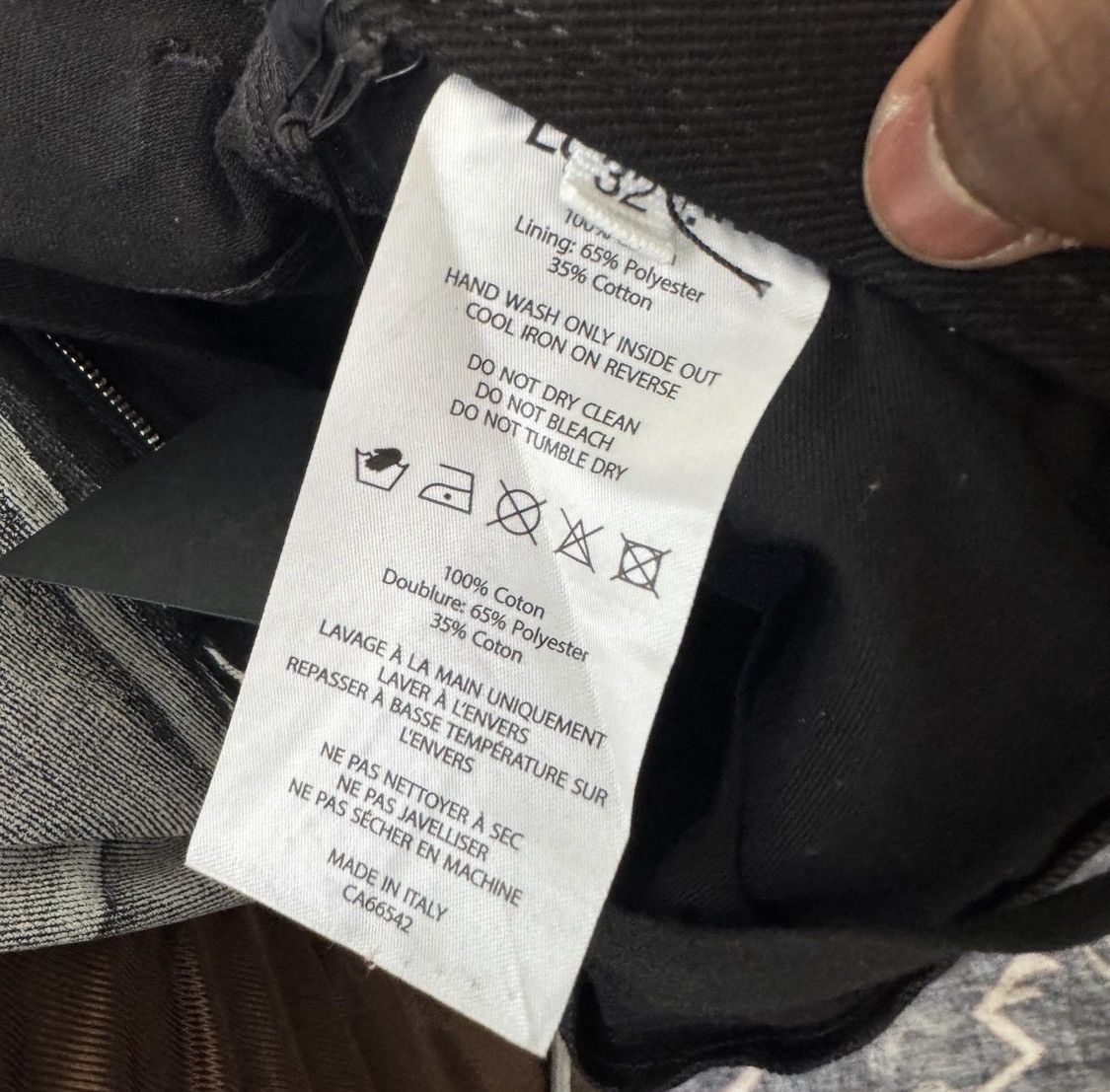 LUU DAN LUU DAN radiation dumpster denim jeans size 32 Size US 32 / EU 48 - 4 Thumbnail