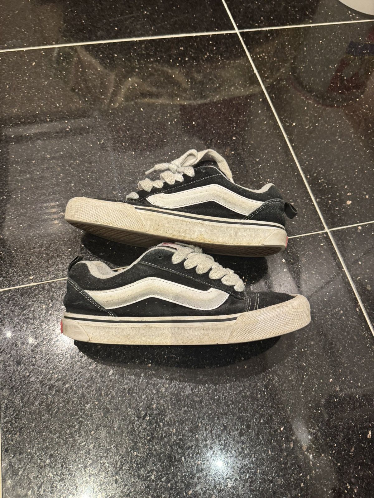 Vans BLACK CHUNKY VANS KNU SKOOL Size US 8.5 / EU 41-42 - 1 Thumbnail