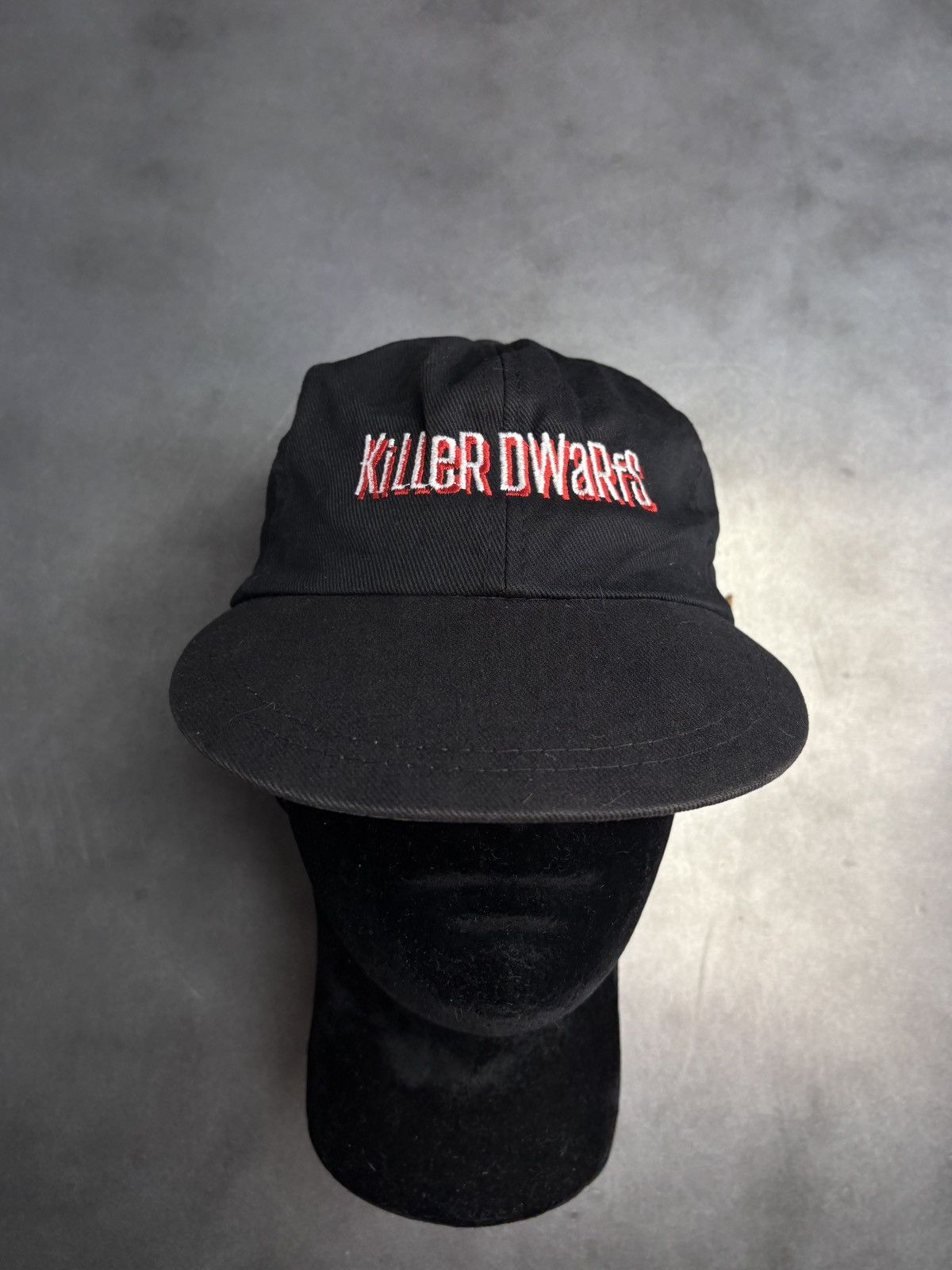 Band Tees × Vintage Vintage Killer Dwarfs Hat 1990s Baseball Cap Strapback Black Size ONE SIZE - 4 Thumbnail