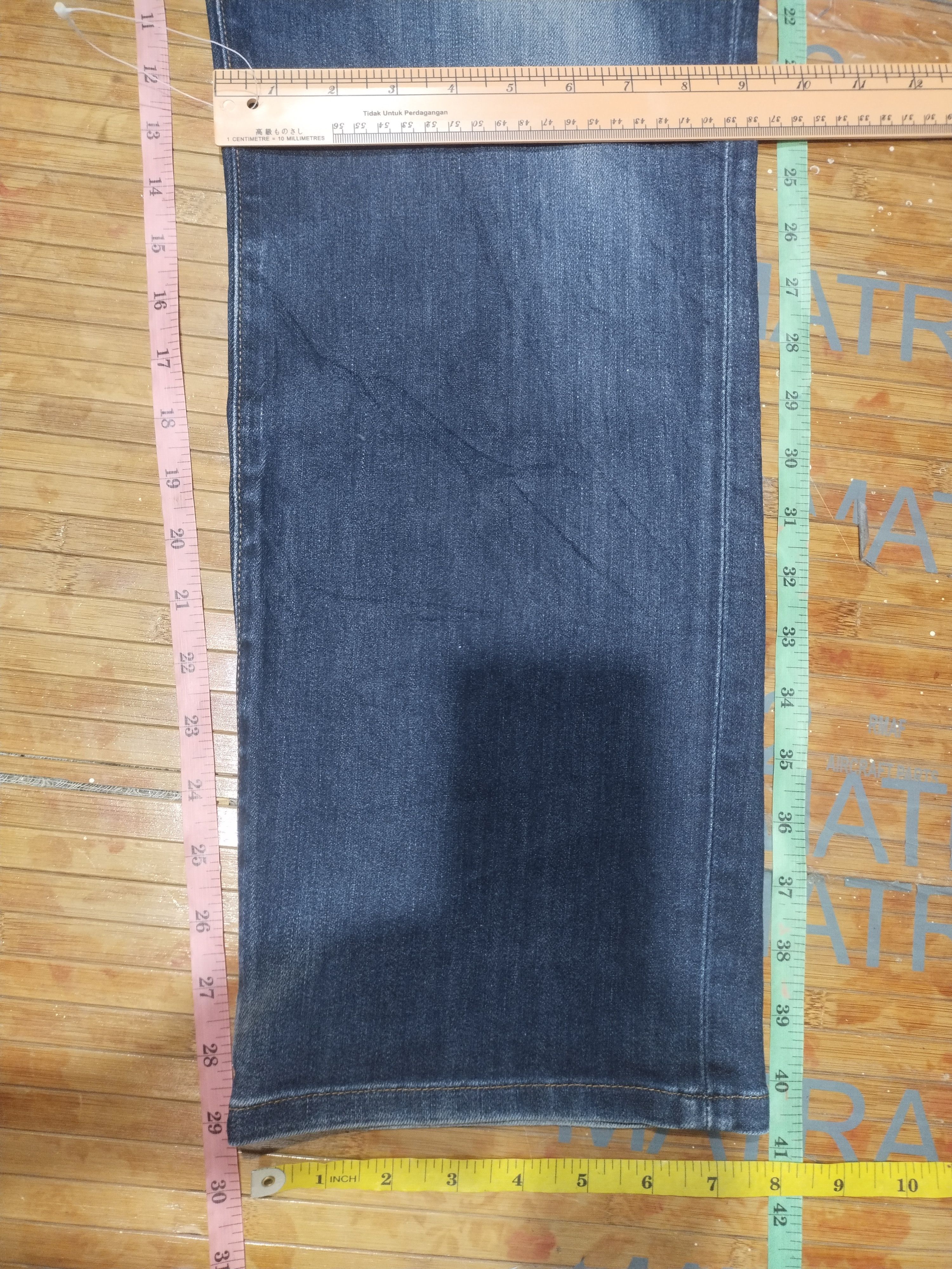 Japanese Brand × Uniqlo × Vintage Jeans Uniqlo Uj Vintage " Blue Denim" Sz 34' Size US 34 / EU 50 - 5 Thumbnail