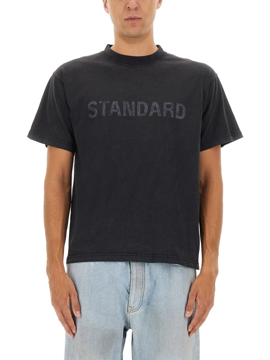 Balenciaga BALENCIAGA STANDARD T-SHIRT - BLACK Size US M / EU 48-50 / 2 - 1 Thumbnail