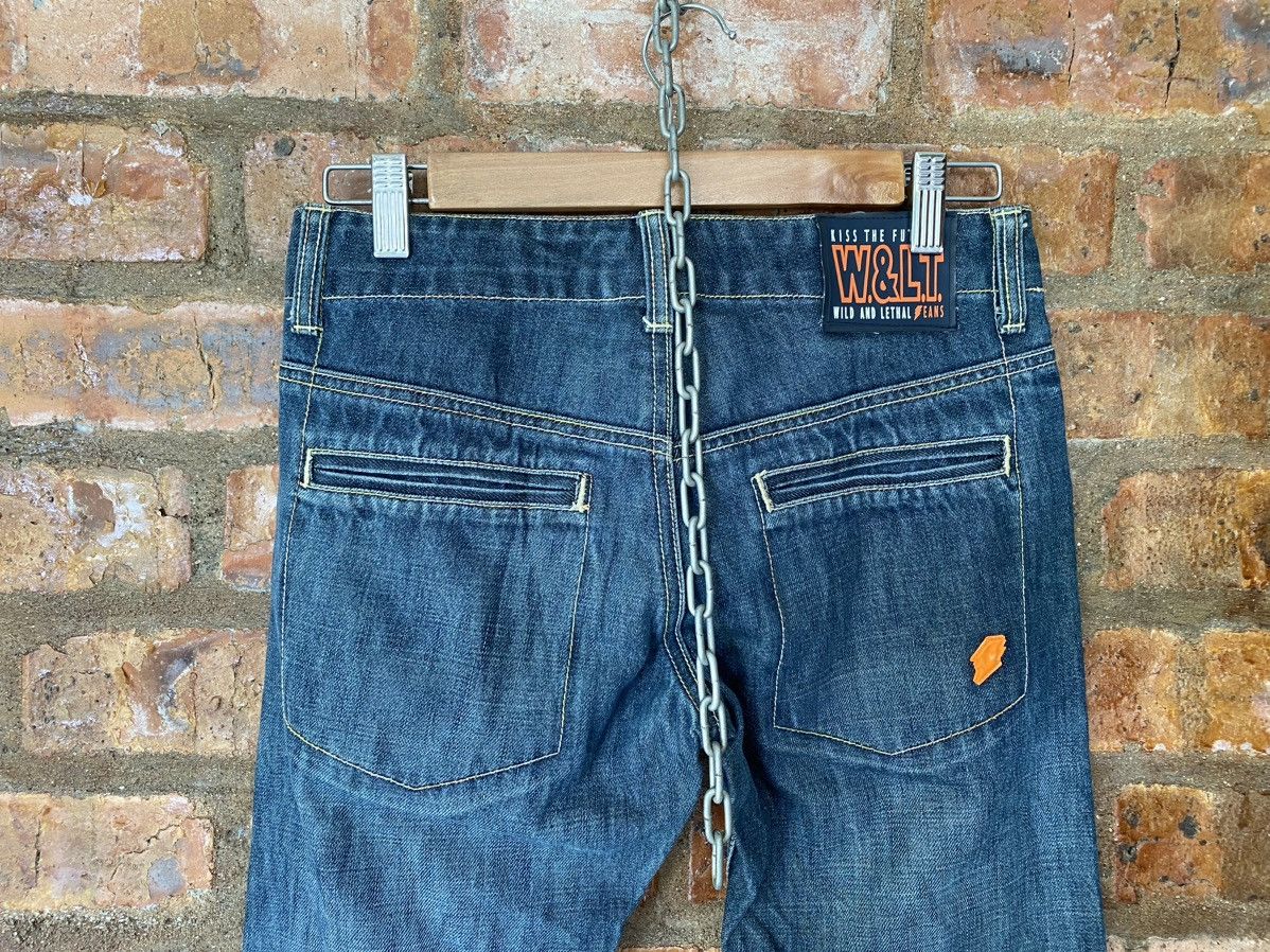 Walter Van Beirendonck Vtg W&Lt Logo Pants Size 28" / US 6 / IT 42 - 8 Thumbnail