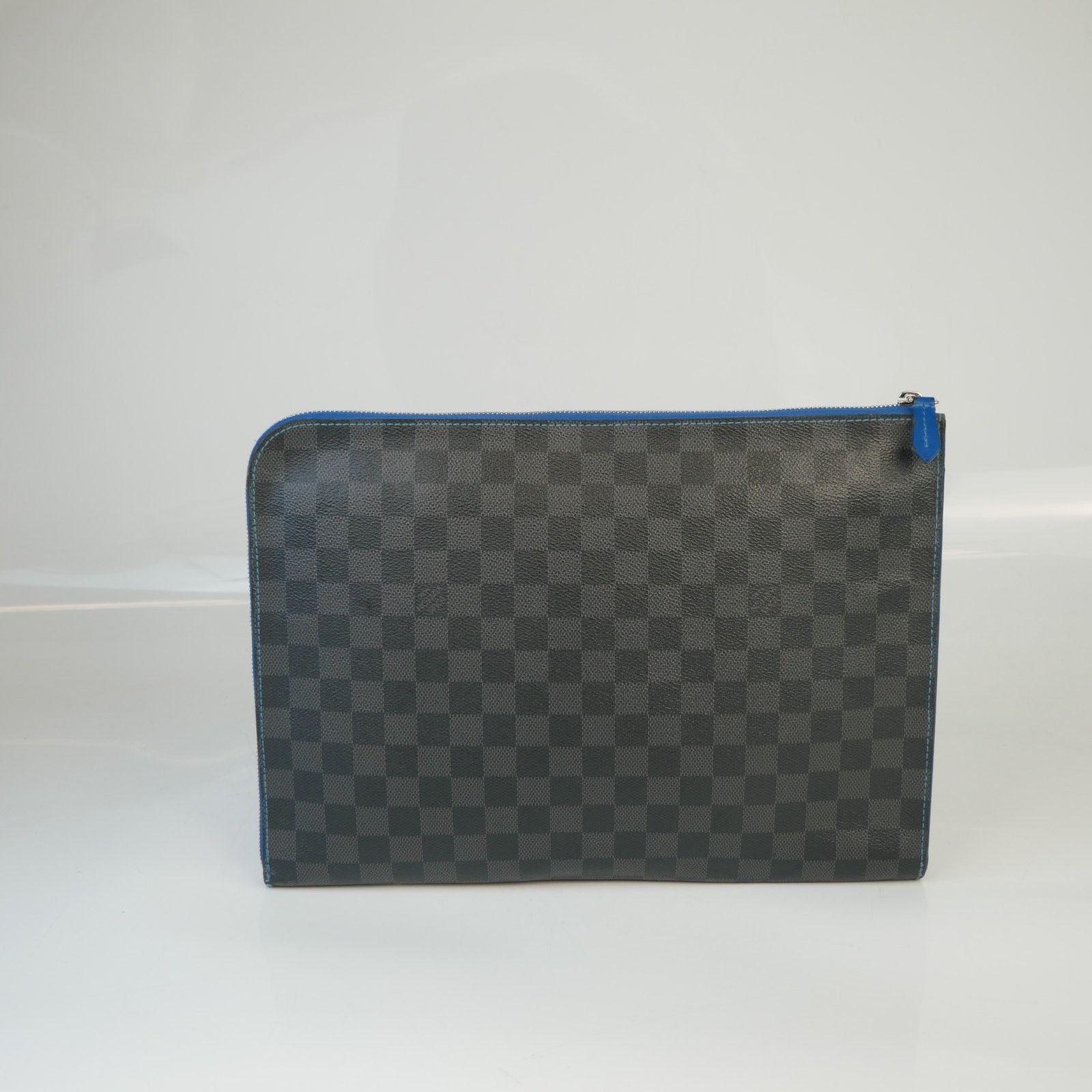 Louis Vuitton Louis Vuitton Damier Cobalt Pochette Jour GM Size ONE SIZE - 3 Thumbnail