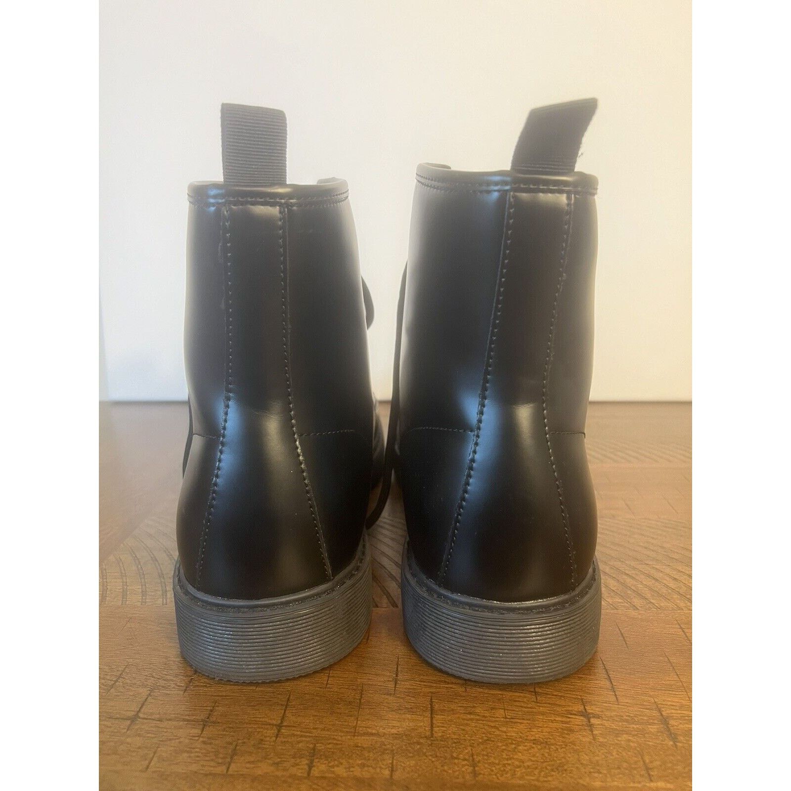 Arizona Jean Co. Arizona Mens Contra Lace Up Boots Black Sz 12M Casual Shoes Size US 12 / EU 45 - 4 Thumbnail